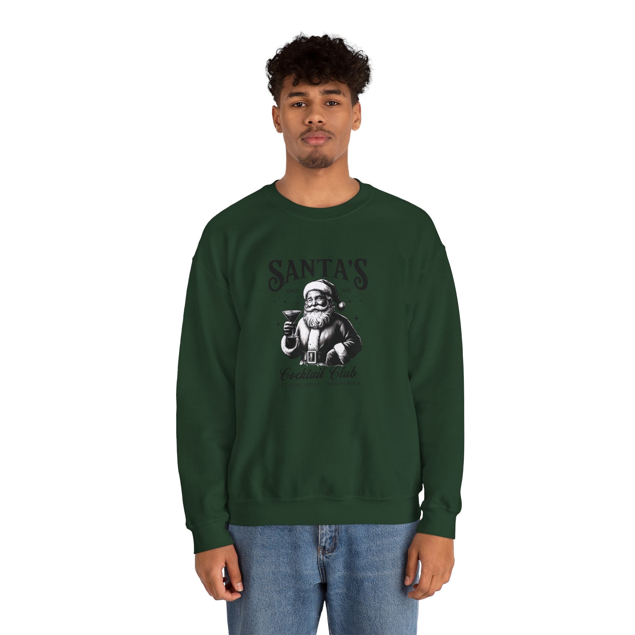 Santa's Cocktail Club Sweatshirt