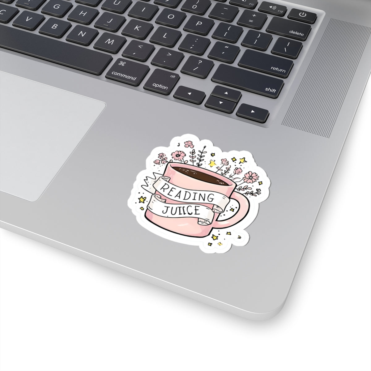 Cute Reading Juice Stickers - Perfect for Book Lovers & Coffee Enthusiasts
