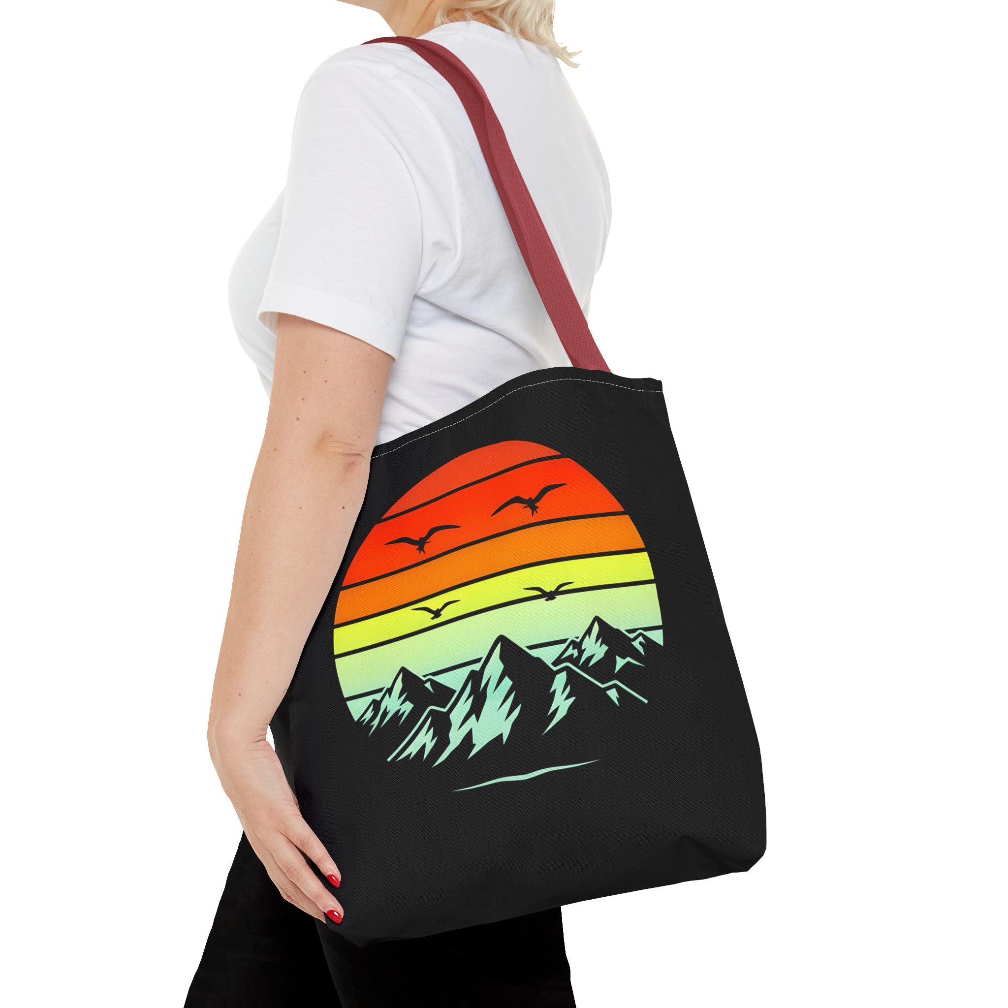 Sunset Mountain Tote Bag