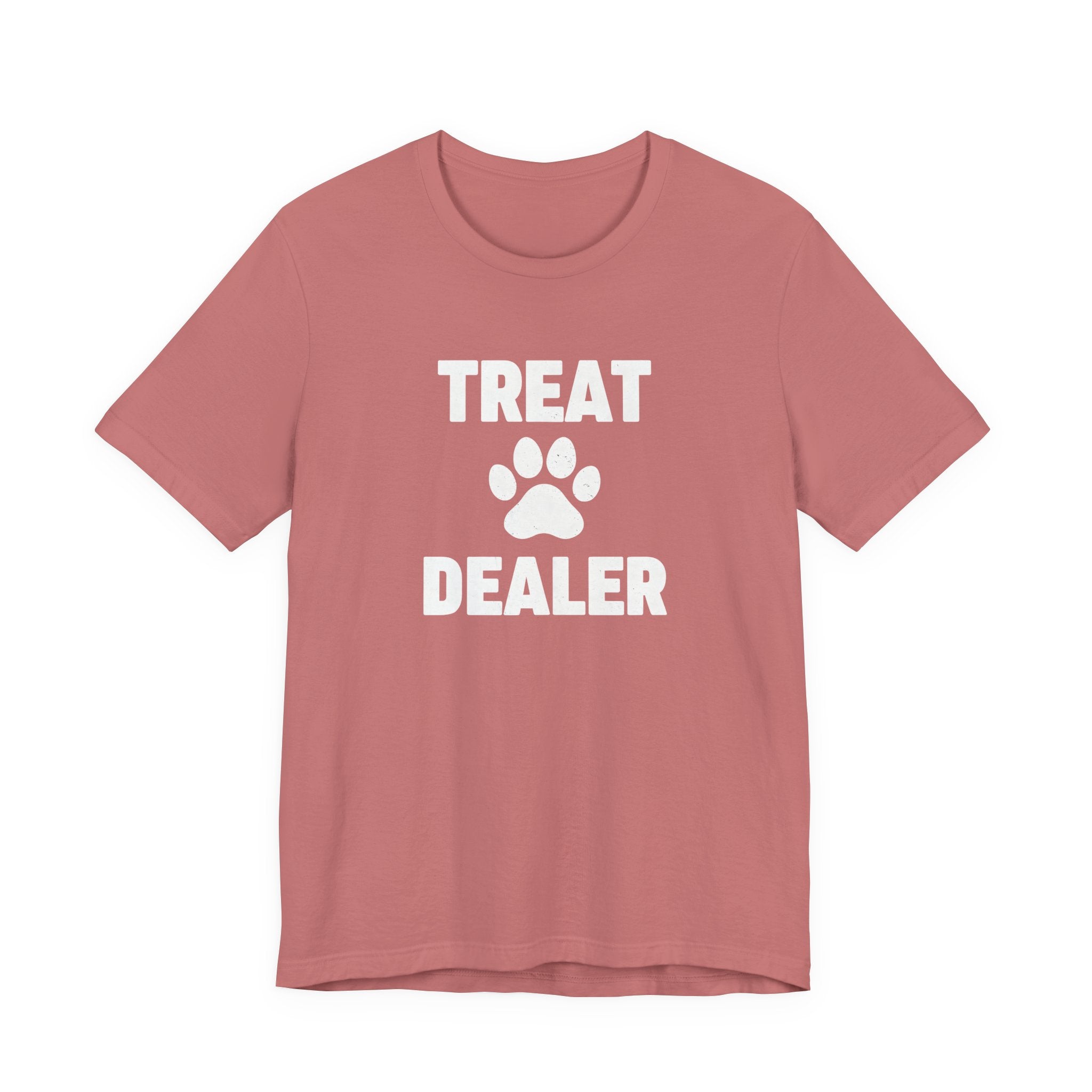 Treat Dealer T-Shirt — Funny Paw Print Tee for Dog Lovers