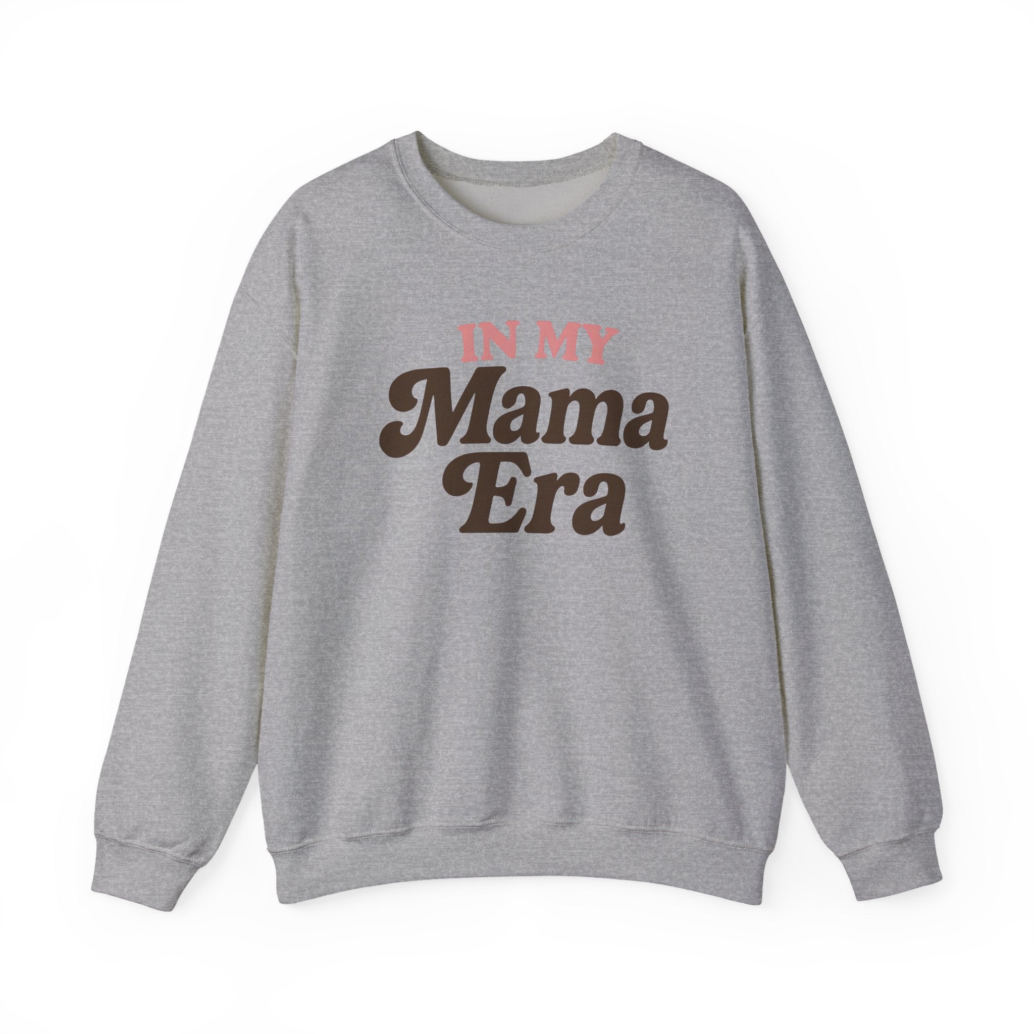 Mama Era Sweatshirt, Unisex Crewneck Sweater, Gift for Moms, Cozy Fashion for Mothers, Birthday Present for Mama, Casual Lounge Wear