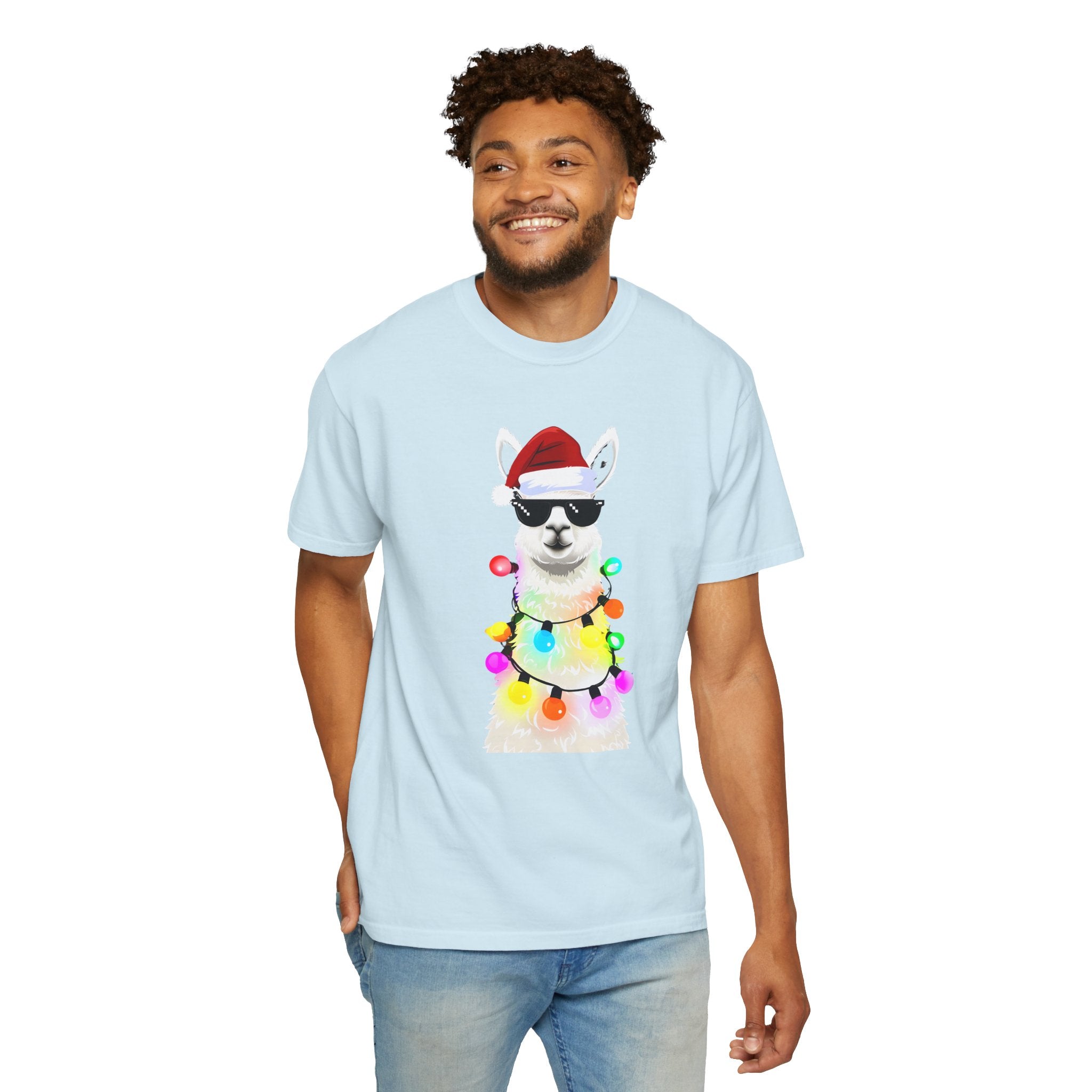 Cool Christmas Llama T-Shirt