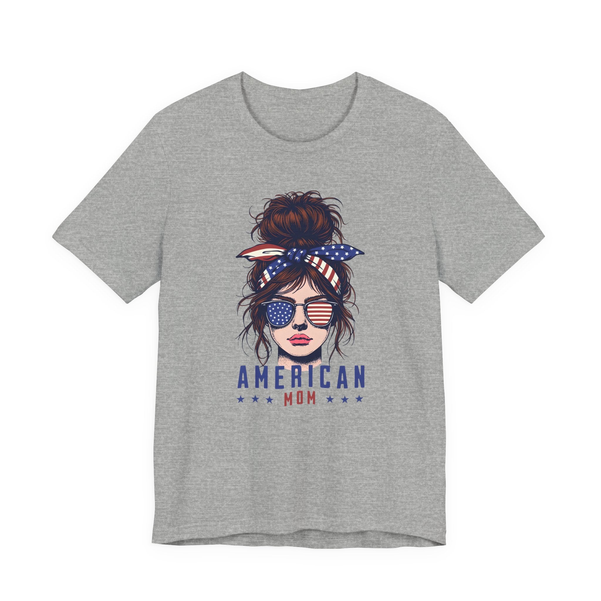 American Mom T-Shirt – Patriotic Mom Graphic Tee