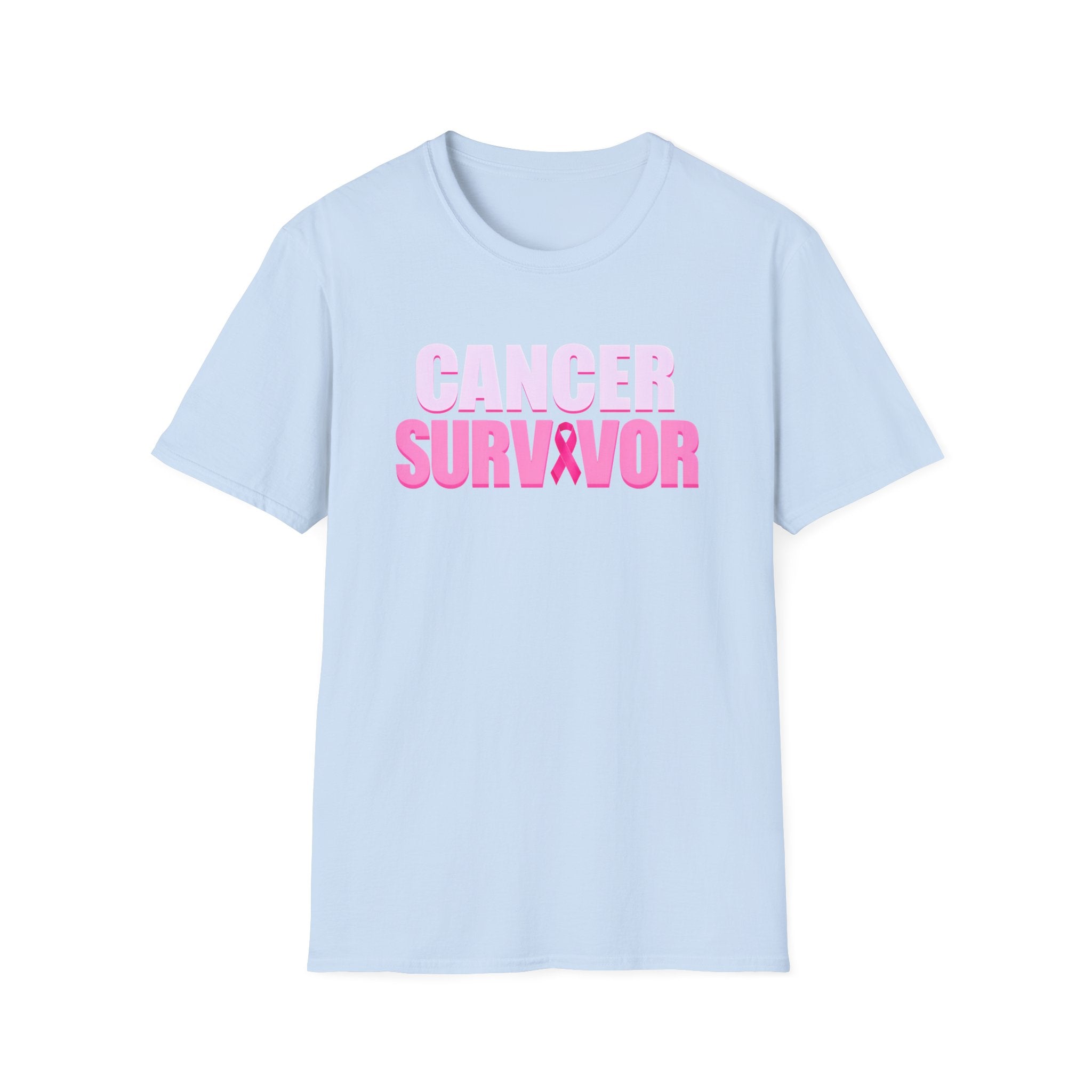 Cancer Survivor Unisex Softstyle T-Shirt - Empowering Gift for Fighters, Supporters, Awareness Events, Celebration of Life