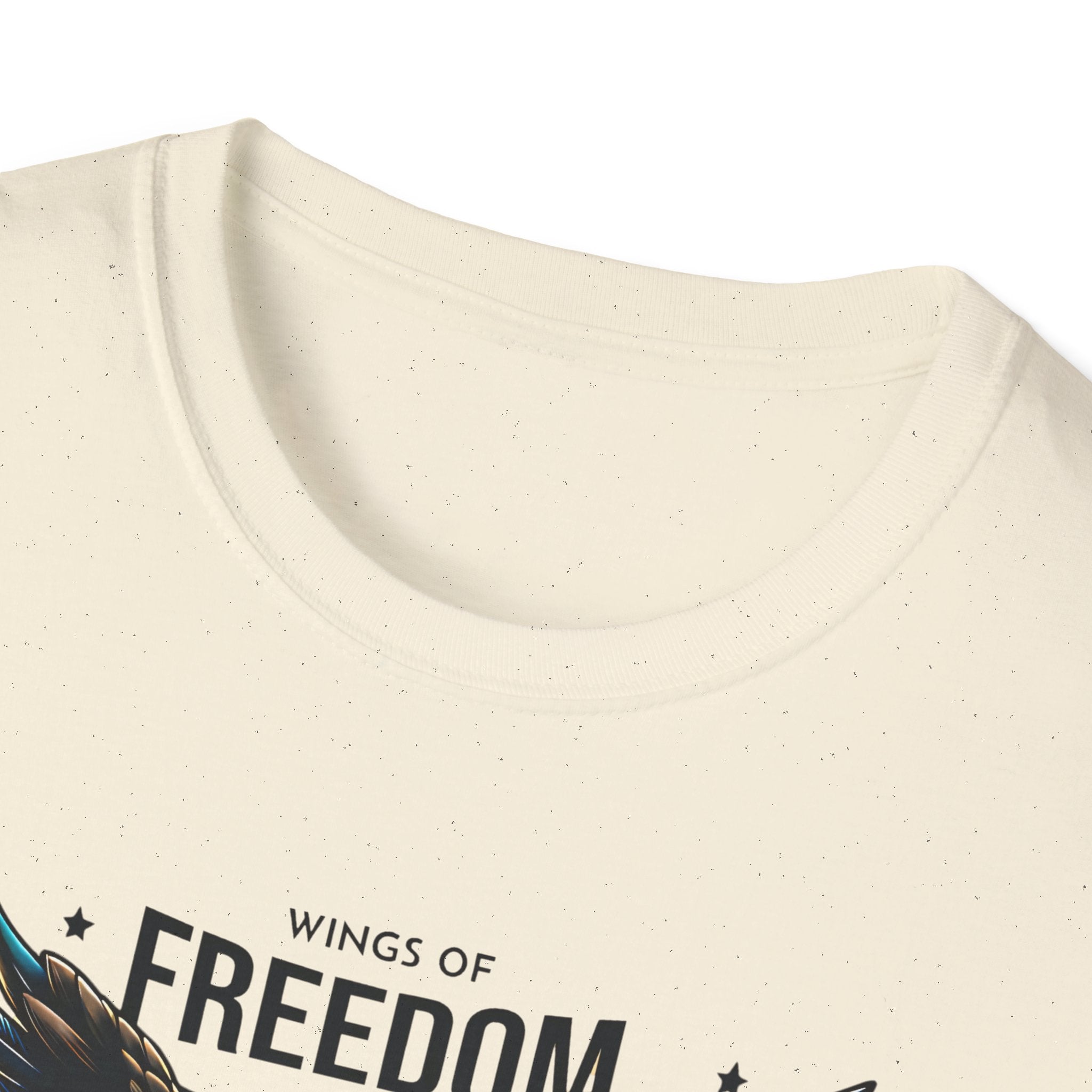 Freedom Eagle T-Shirt — American Flag USA Patriotic Tee (America)