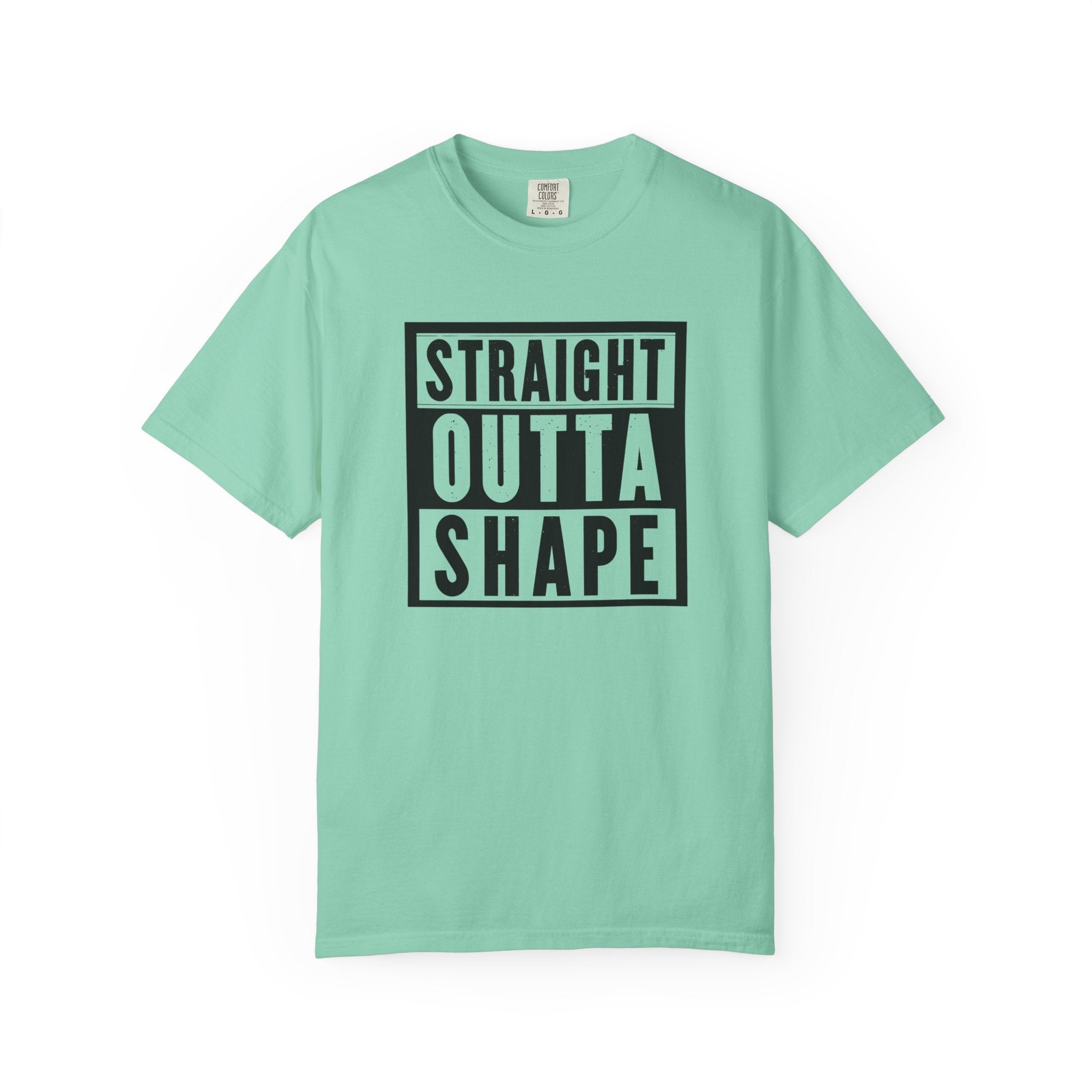 Shape Distorted Unisex Garment-Dyed T-shirt