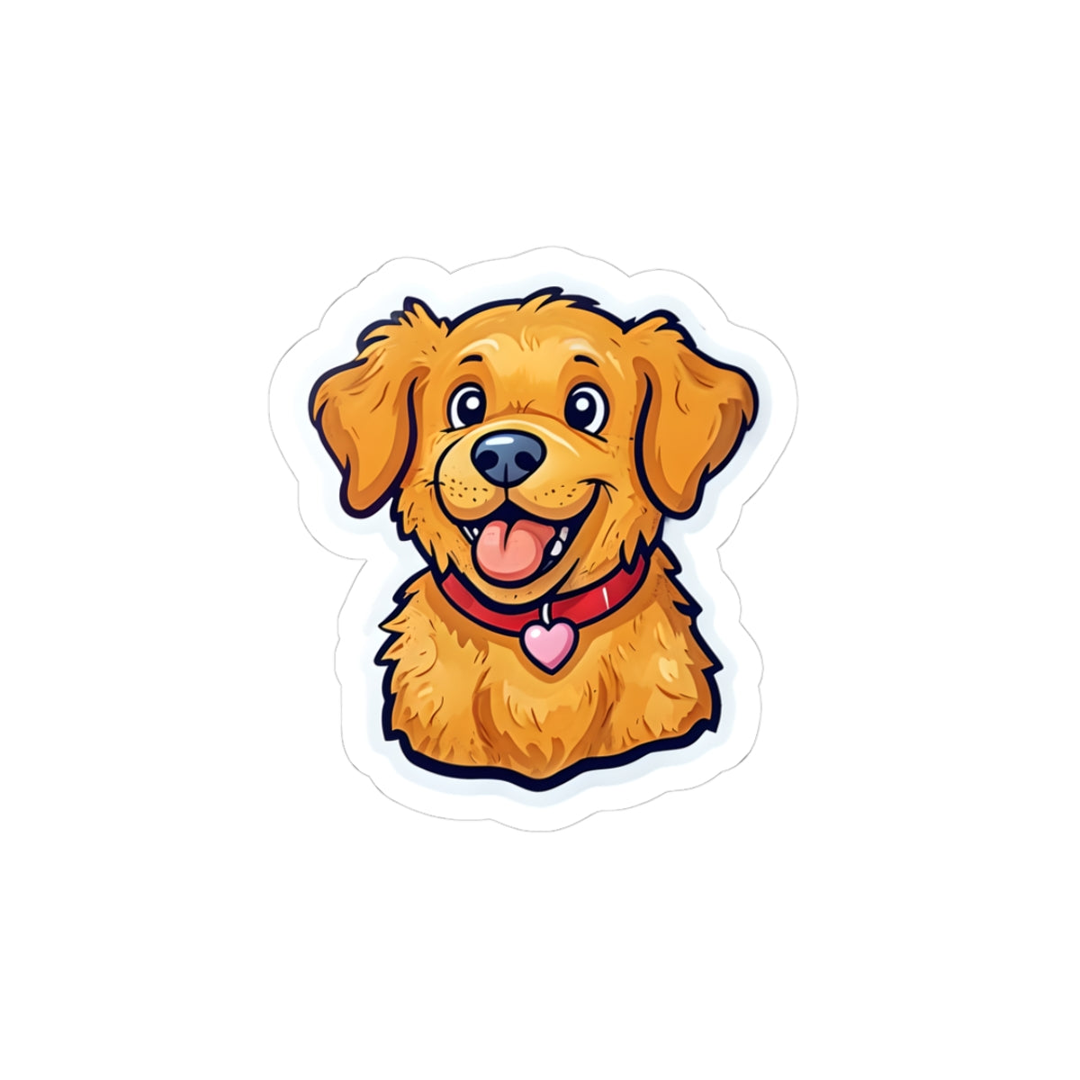Cute Dog Kiss-Cut Stickers - Perfect for Pet Lovers