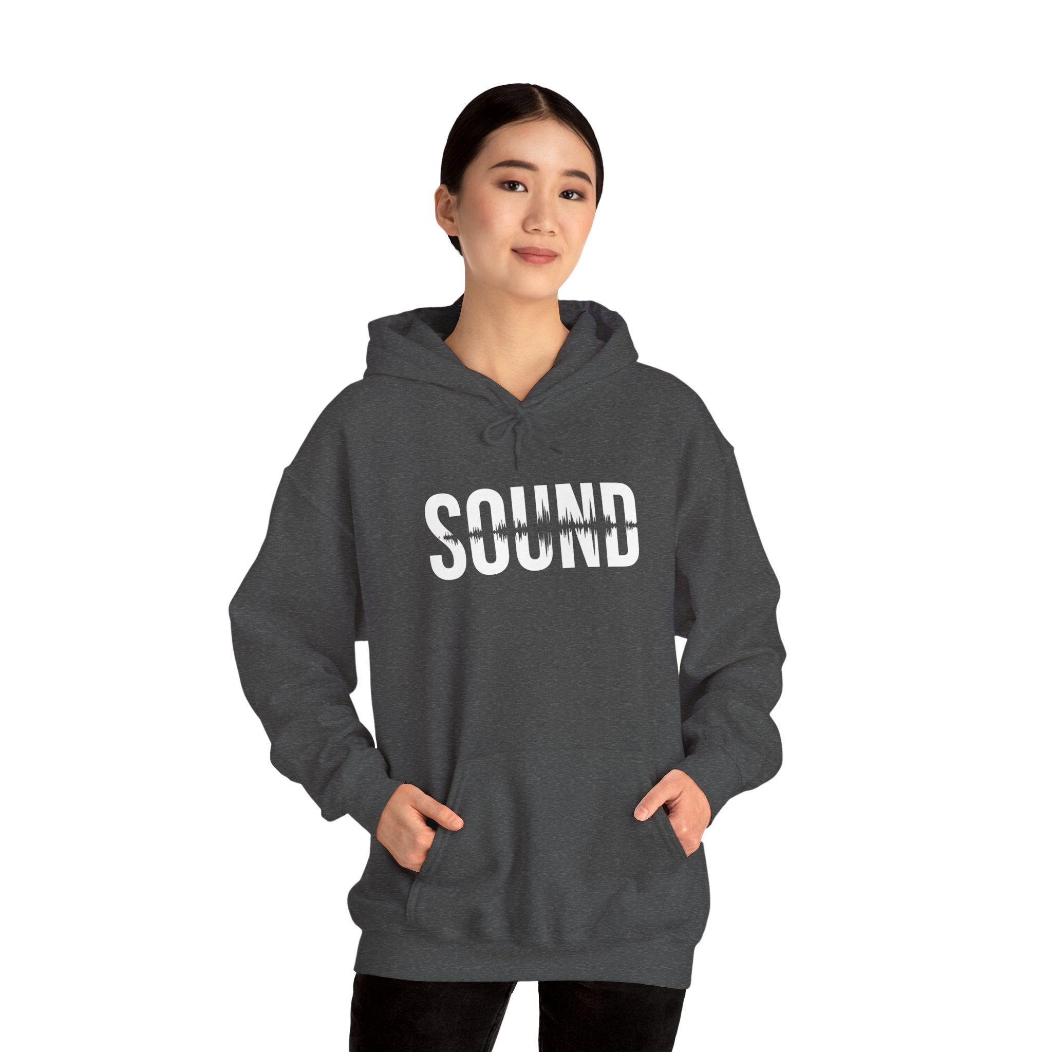 Sound Hoodie for Music Lovers - Cozy Unisex Heavy Blend Sweatshirt
