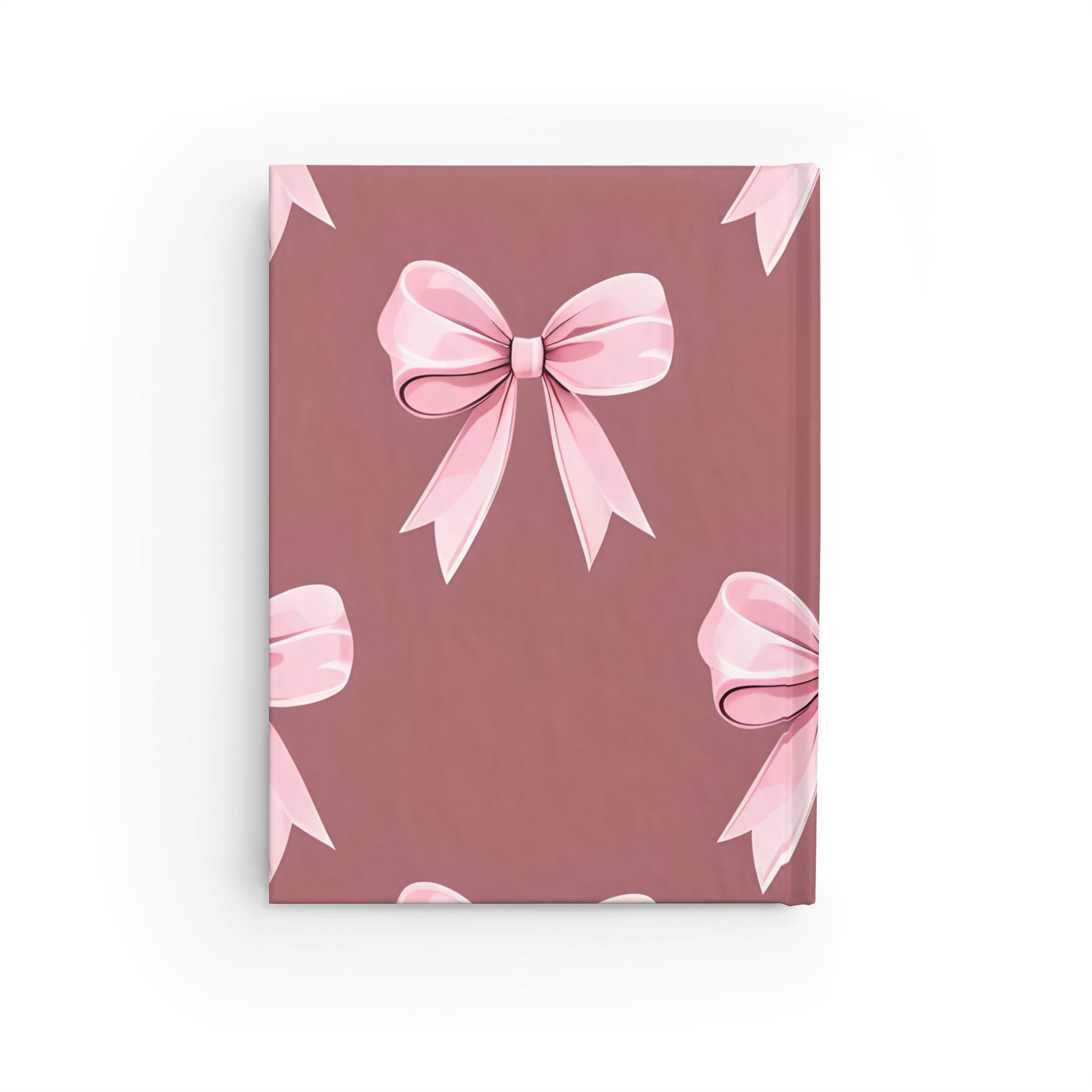 Pink Bow Journal - Cute Gift for Note-Taking, Scrapbooking, Personal Diary, Birthday, or Wedding Planning
