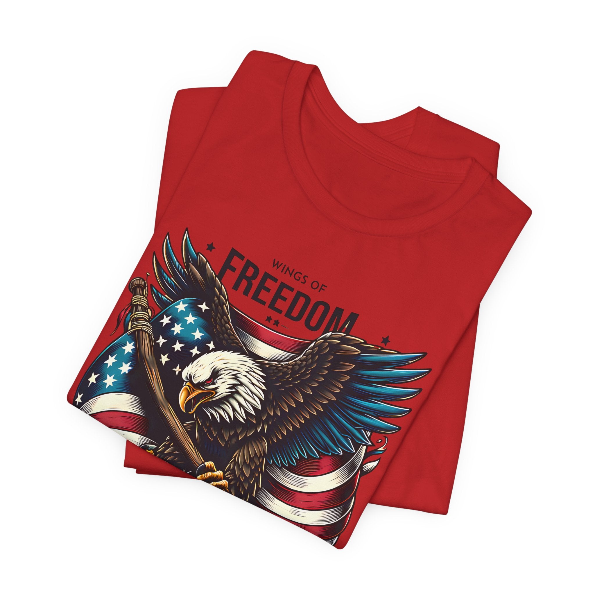 Patriotic Eagle T-Shirt – Freedom America Graphic Tee