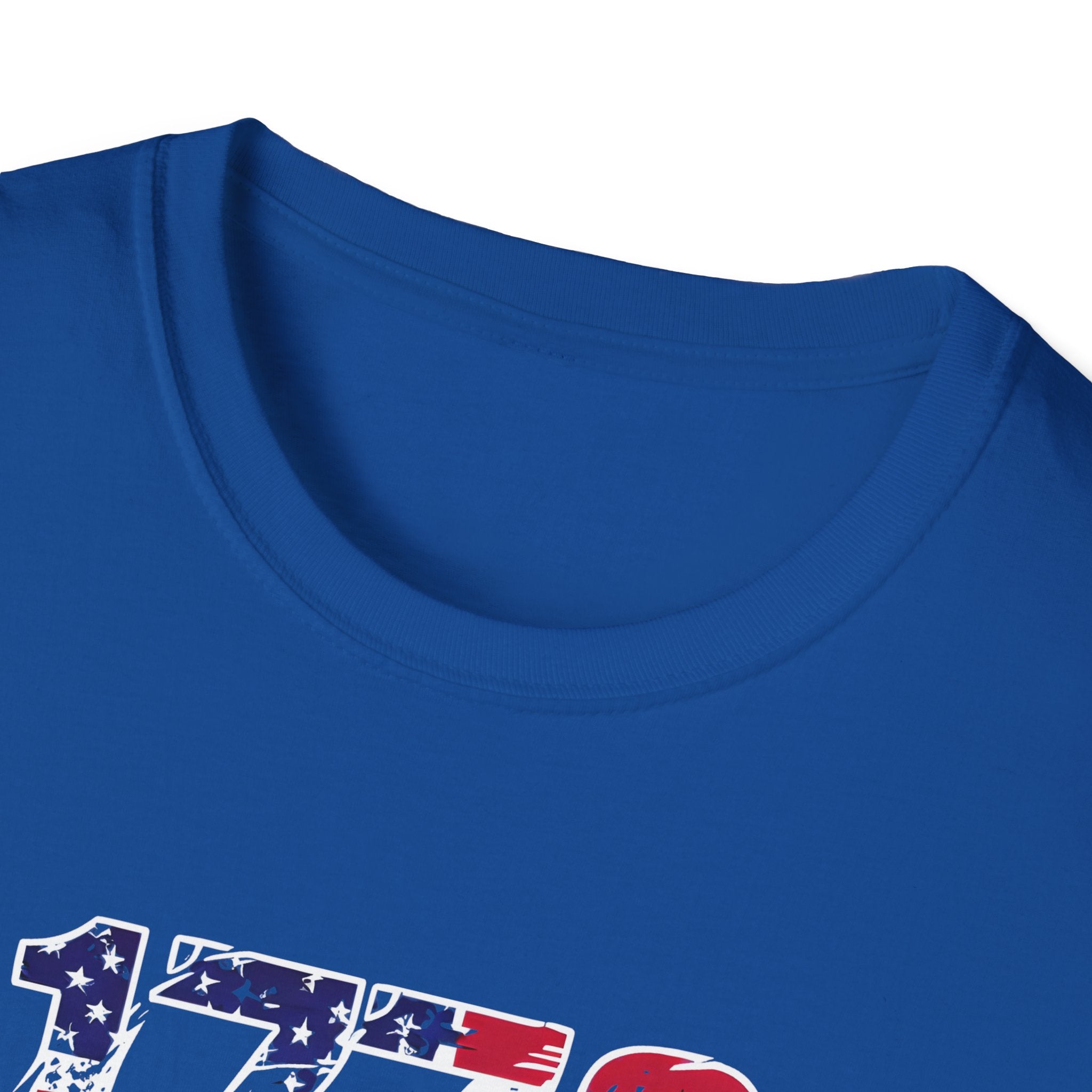 1776 Patriotic T-Shirt — American Flag Vintage Independence Day Tee