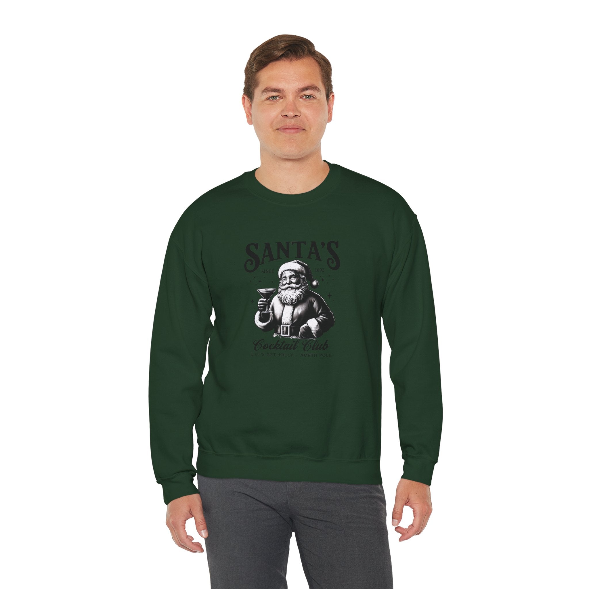 Santa's Cocktail Club Sweatshirt