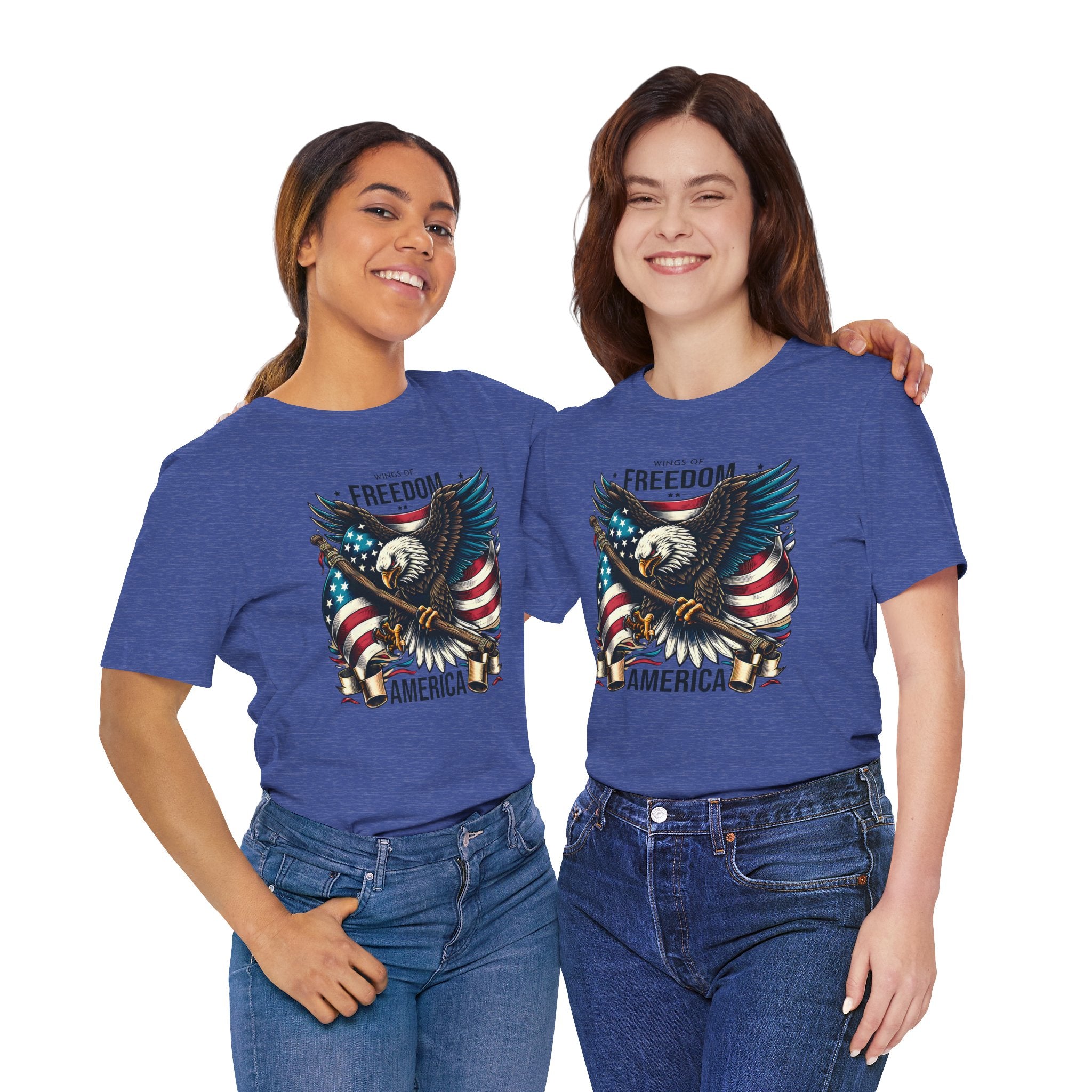 Patriotic Eagle T-Shirt – Freedom America Graphic Tee