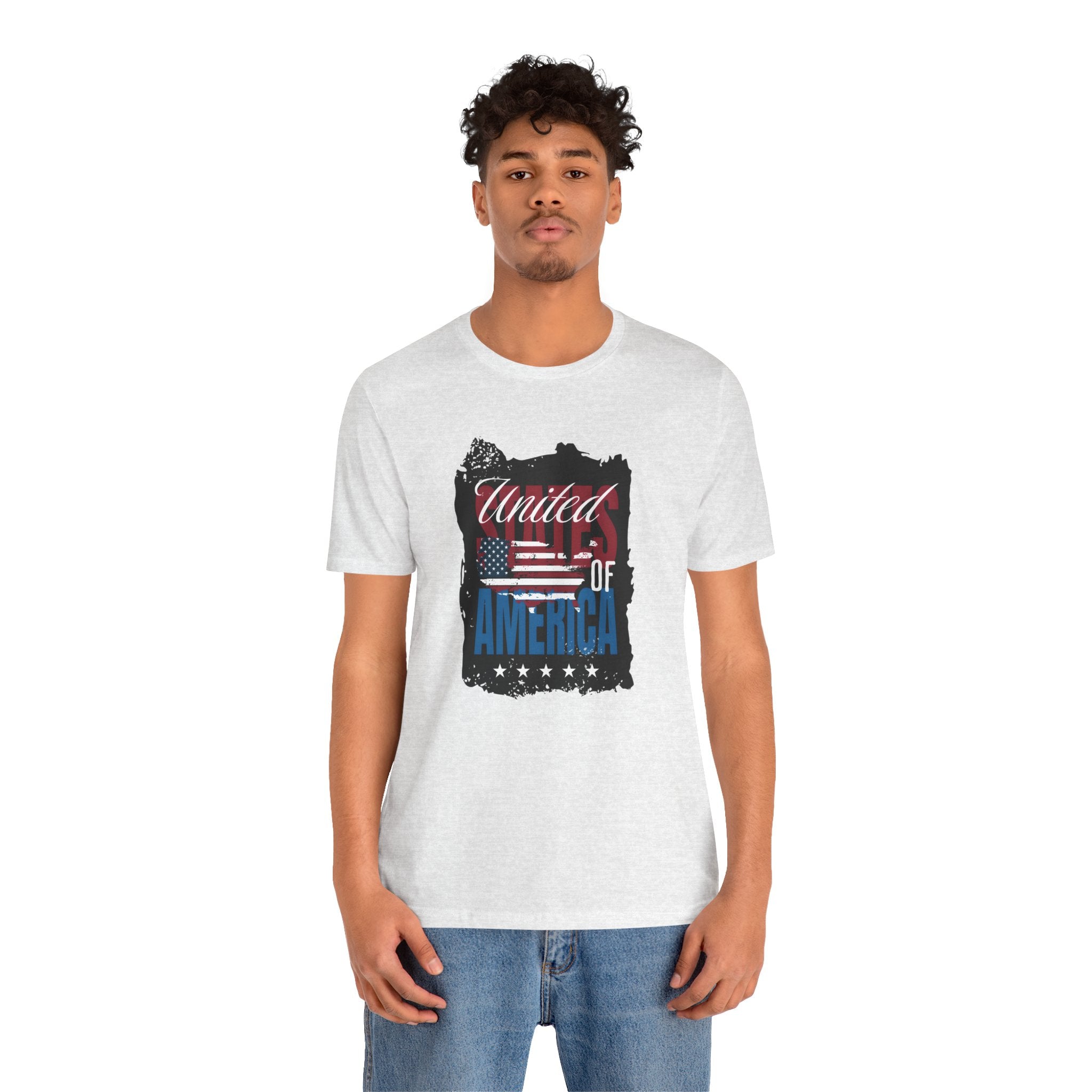 United of America Flag T-Shirt — Patriotic USA Graphic Tee