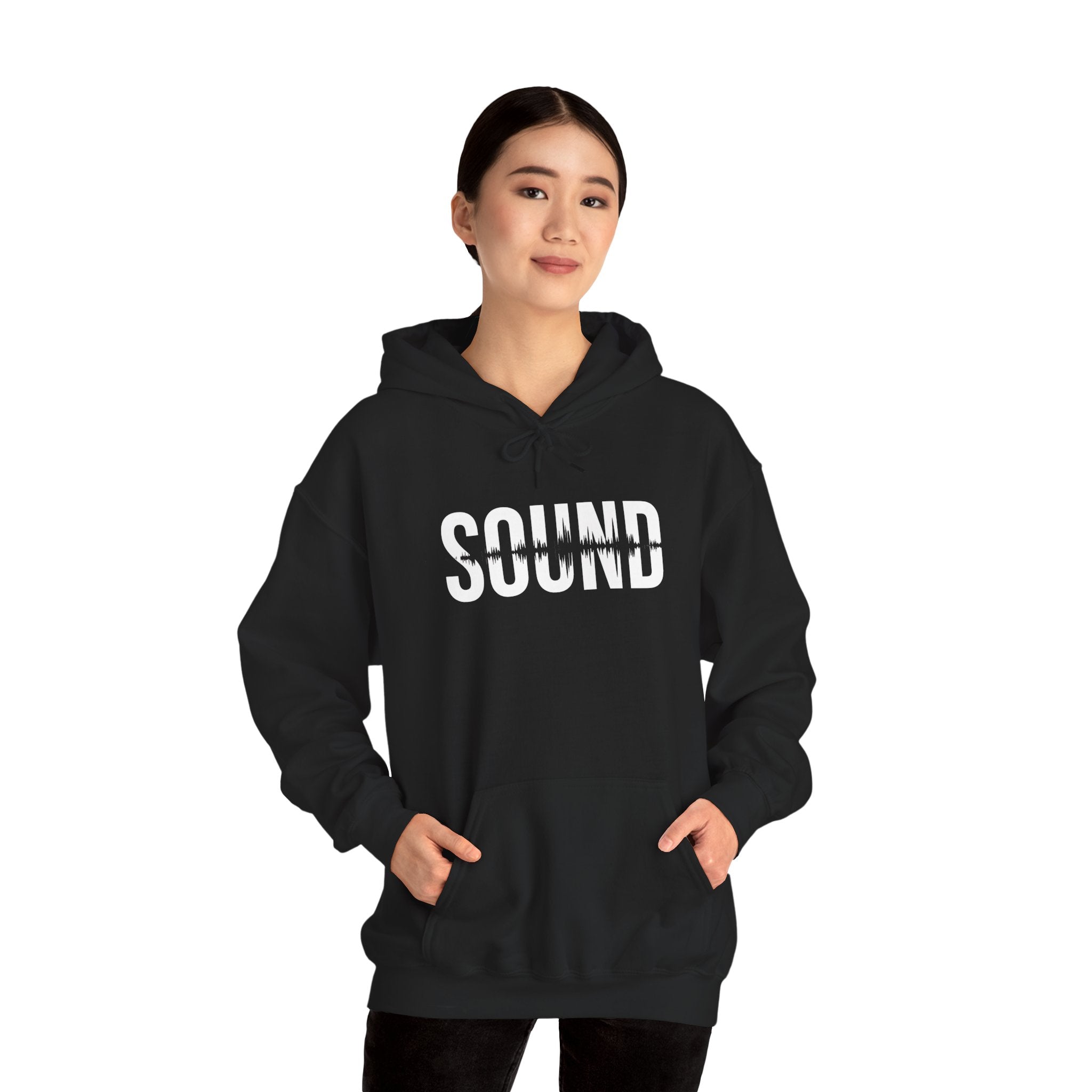 Sound Hoodie for Music Lovers - Cozy Unisex Heavy Blend Sweatshirt