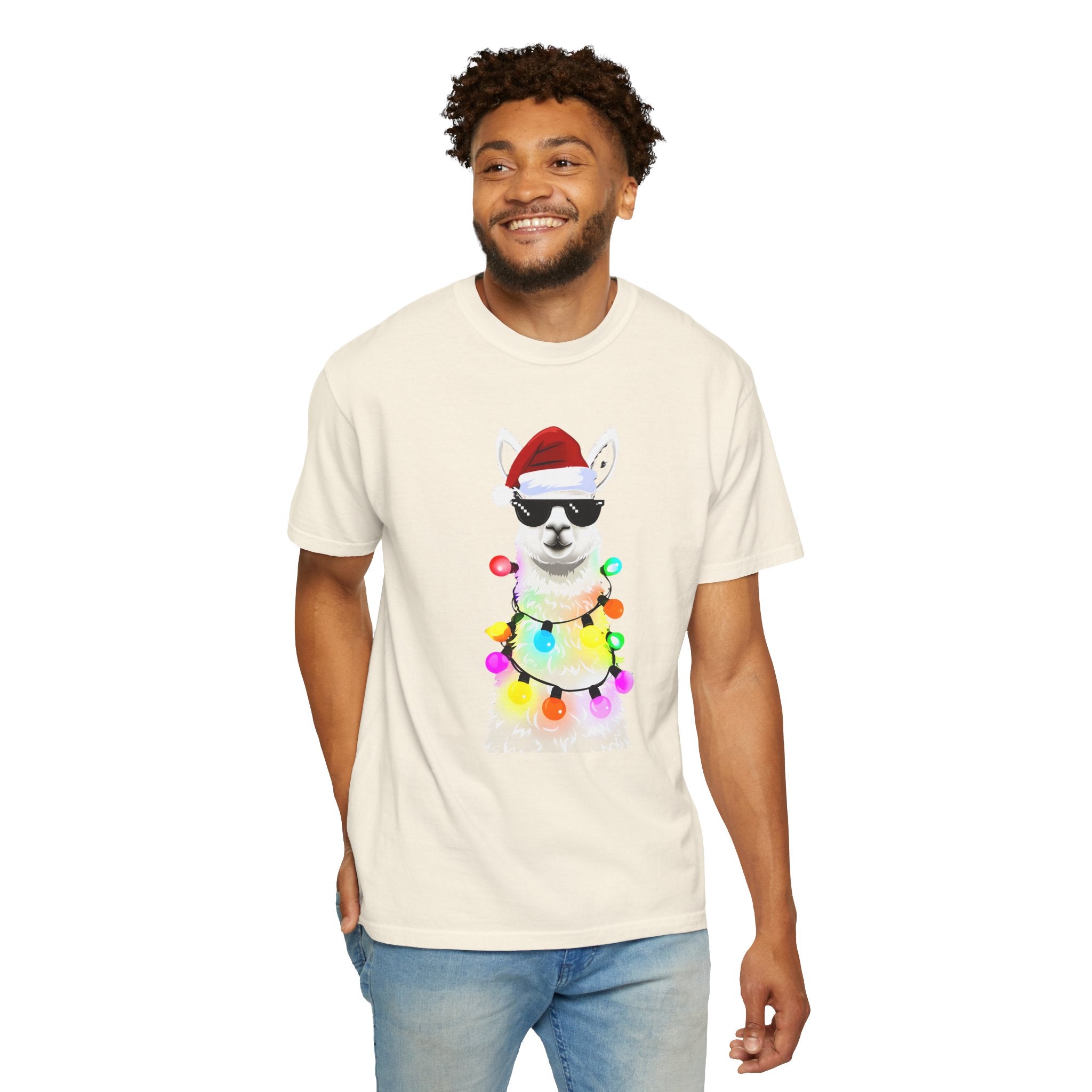 Cool Christmas Llama T-Shirt