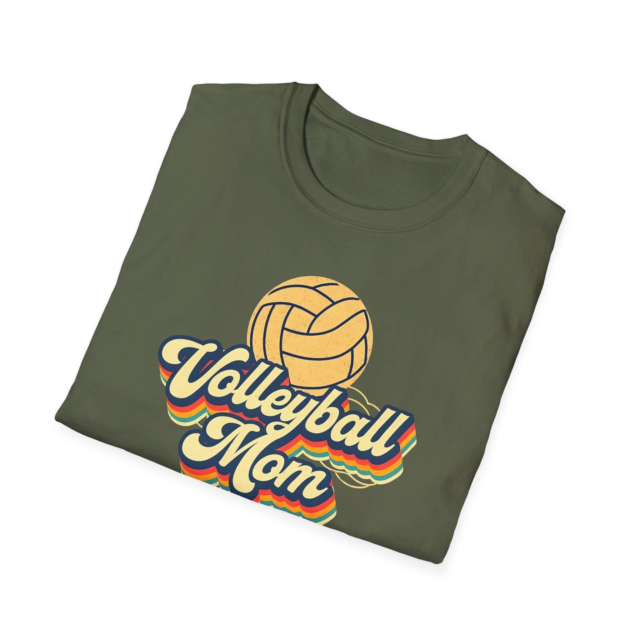Volleyball Mom T-Shirt, Comfortable Tee for Sports Enthusiasts, Gift for Mothers, Casual Wear, Unique Volleyball Merchandise