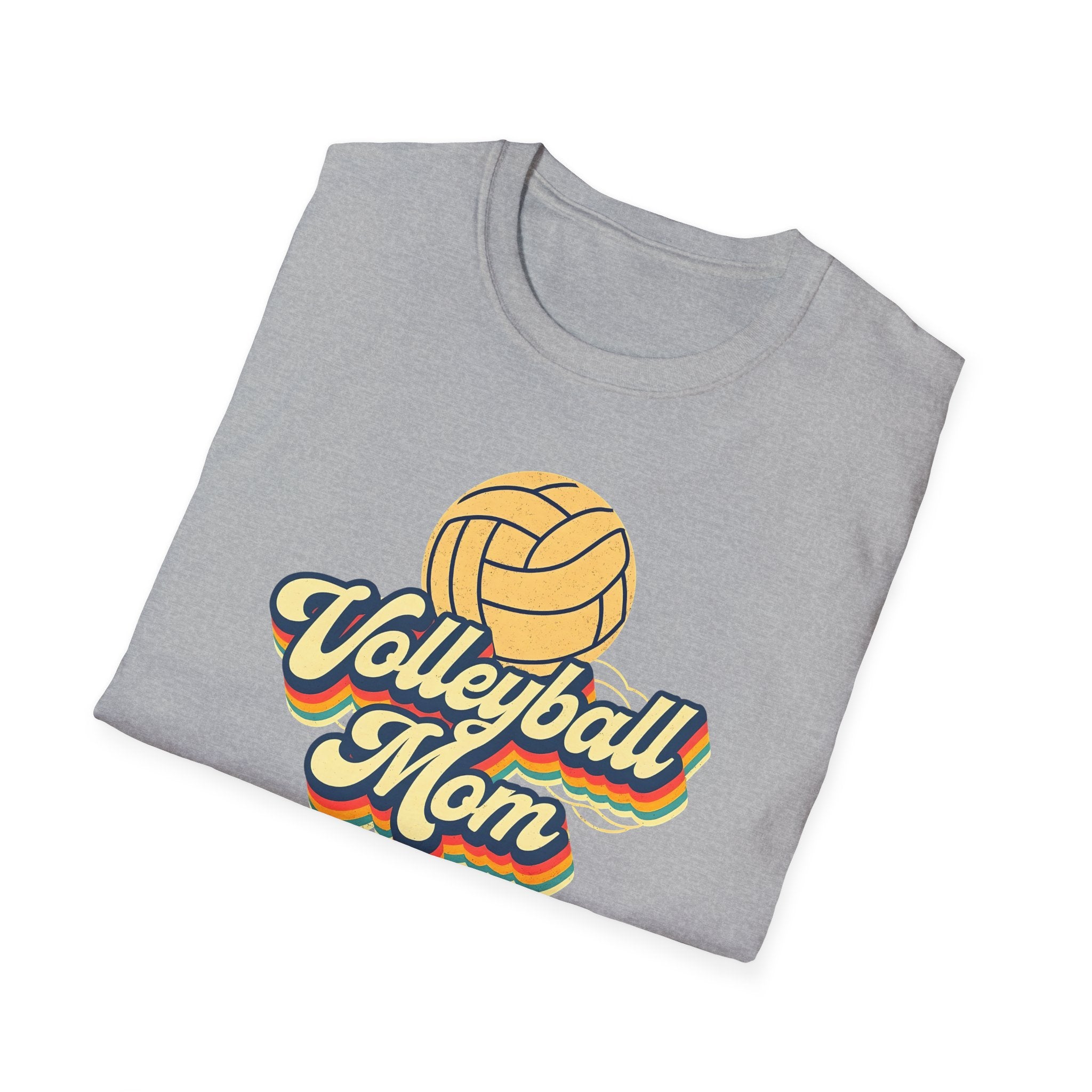 Volleyball Mom T-Shirt, Comfortable Tee for Sports Enthusiasts, Gift for Mothers, Casual Wear, Unique Volleyball Merchandise