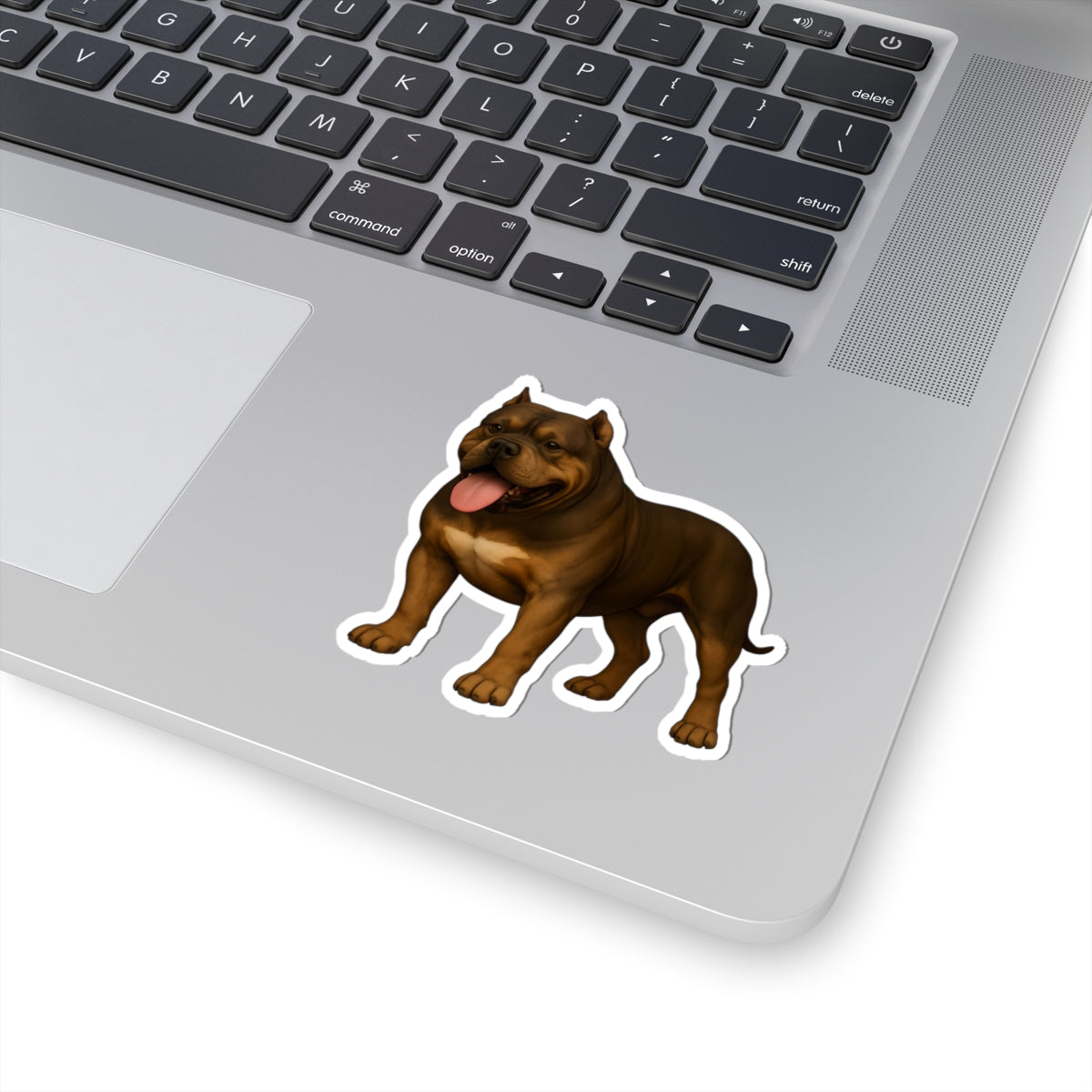 Adorable American bully XL Kiss-Cut Stickers | Perfect for Pet Lovers, Laptop Decor, Gift for Dog Owners, Customizable, Fun Stickers