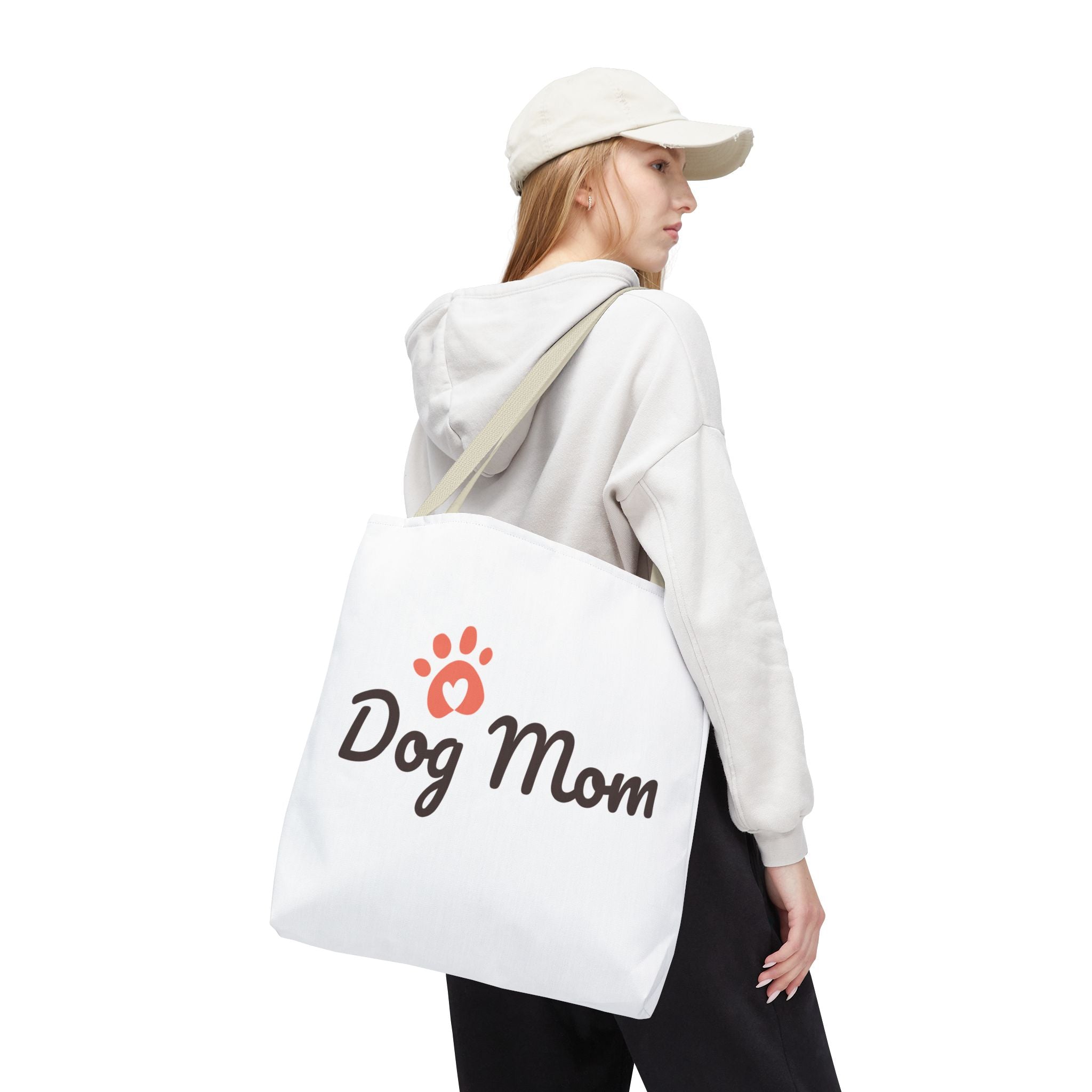 Dog Mom Tote Bag - Perfect for Pet Lovers, Gifts for Pet Moms, Dog Themed Accessories, Everyday Use, Sustainable Fashion