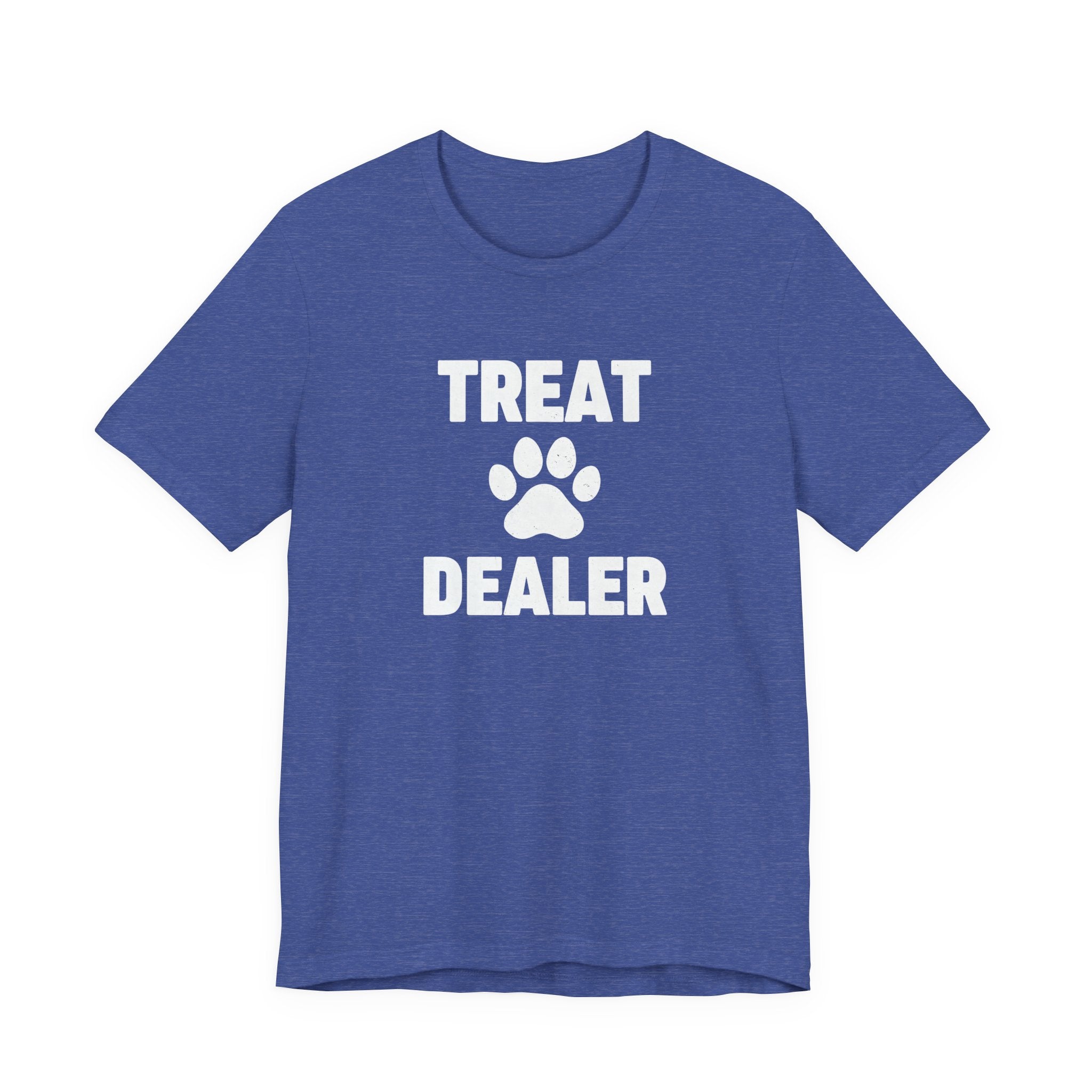Treat Dealer T-Shirt — Funny Paw Print Tee for Dog Lovers