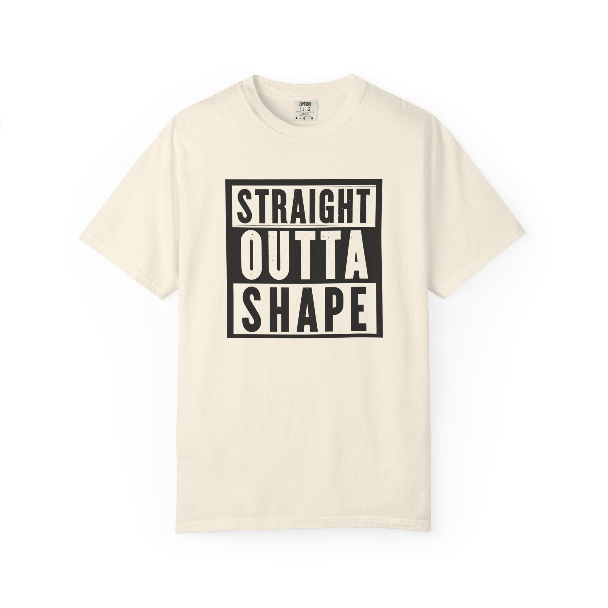 Shape Distorted Unisex Garment-Dyed T-shirt