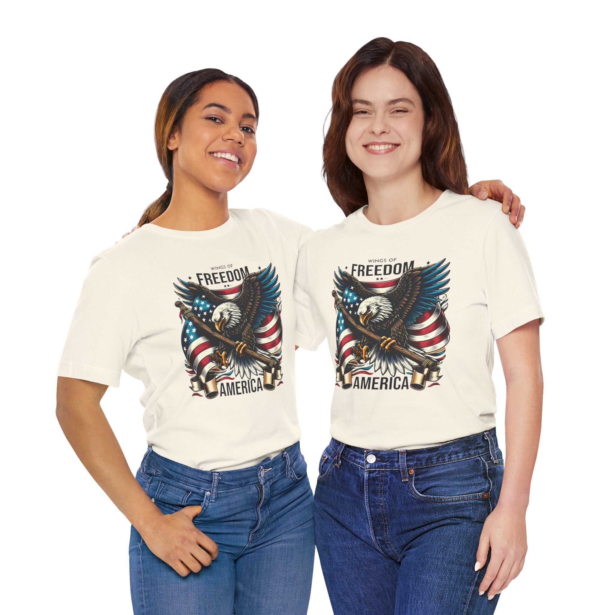 Patriotic Eagle T-Shirt – Freedom America Graphic Tee