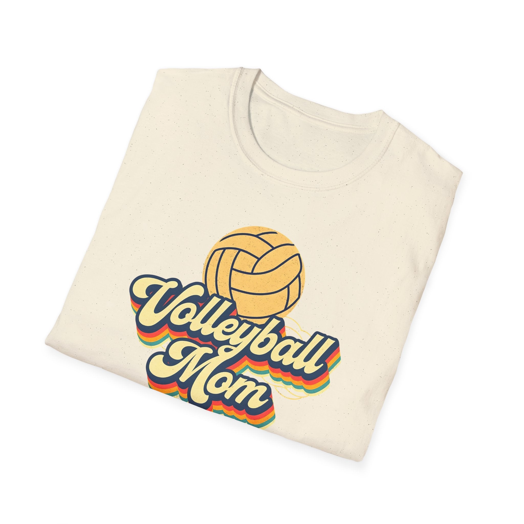 Volleyball Mom T-Shirt, Comfortable Tee for Sports Enthusiasts, Gift for Mothers, Casual Wear, Unique Volleyball Merchandise