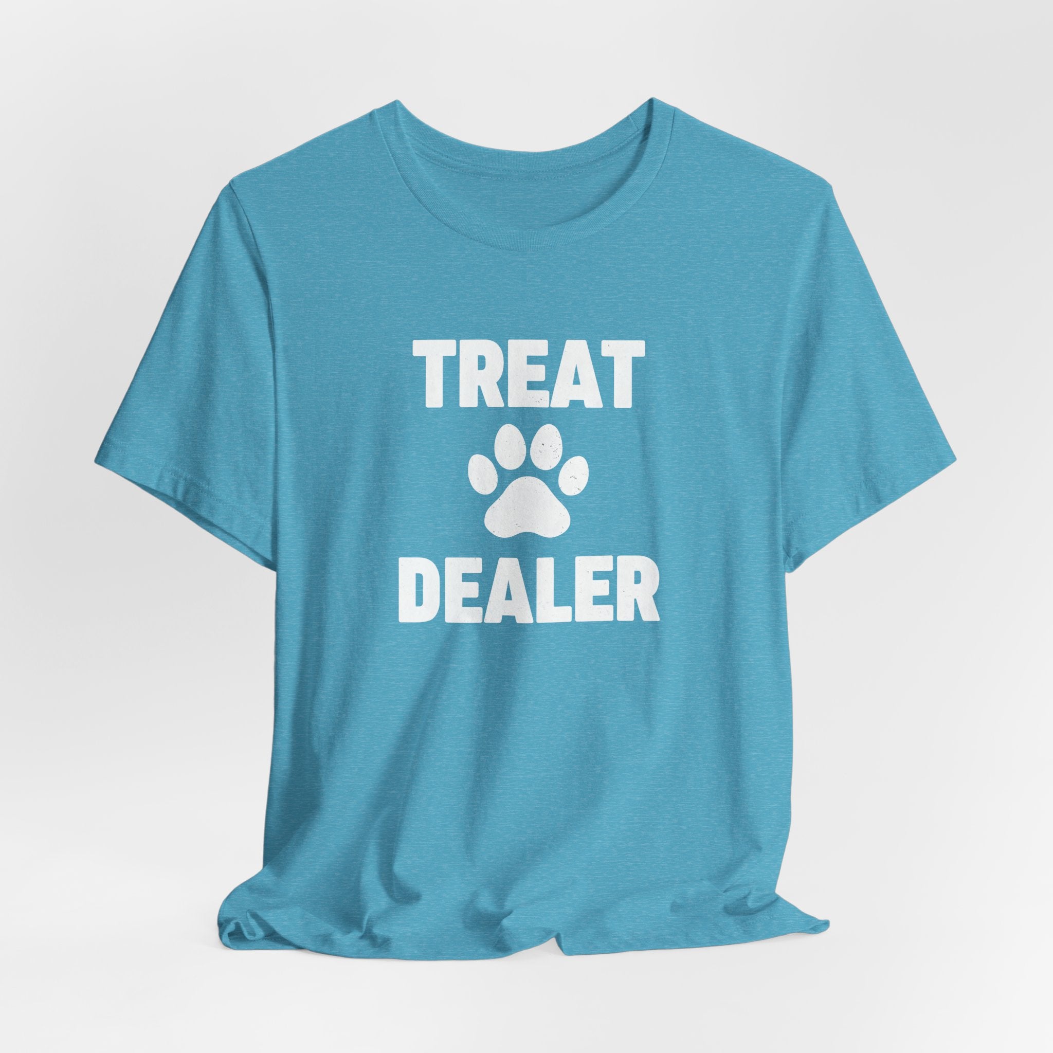 Treat Dealer T-Shirt — Funny Paw Print Tee for Dog Lovers