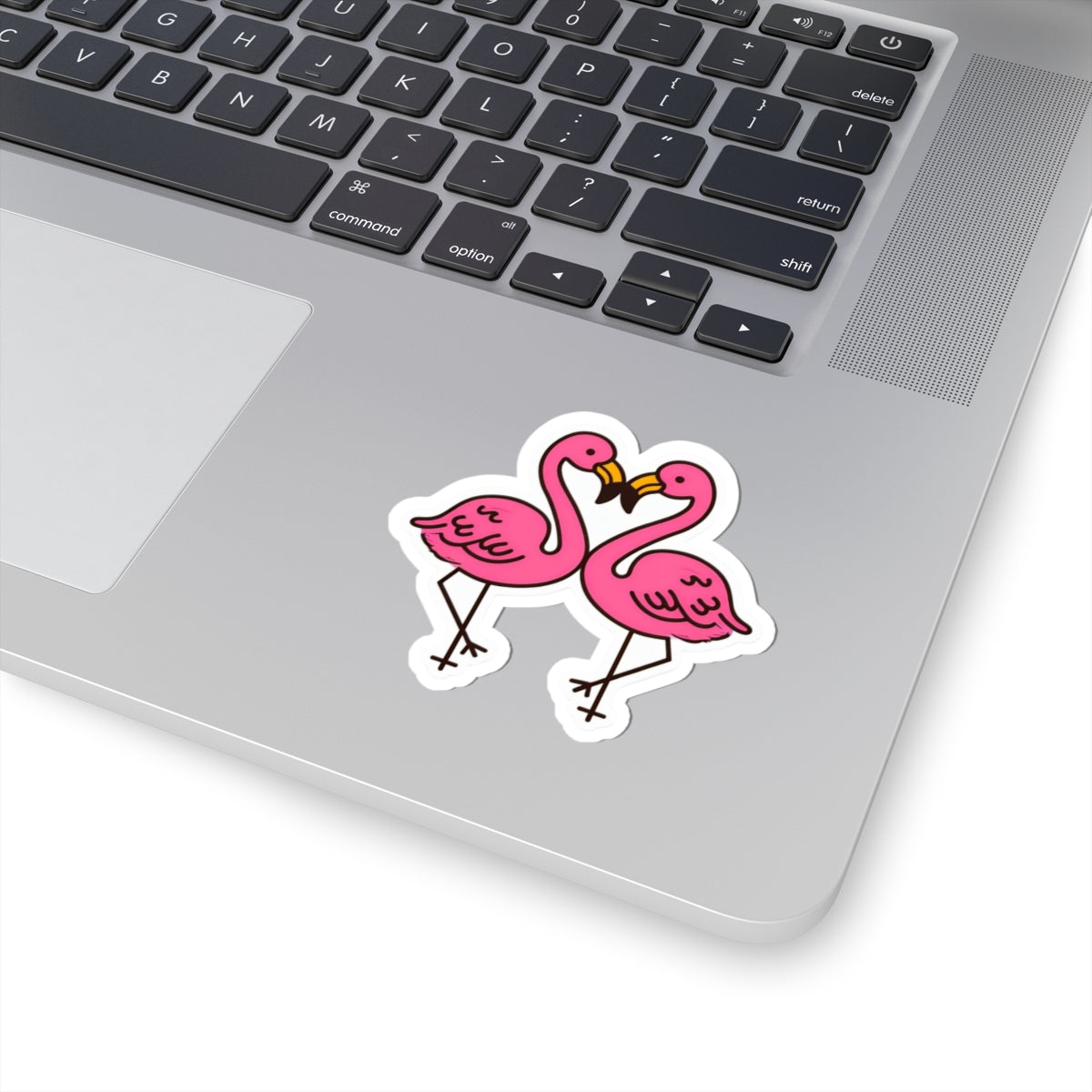 Cute Flamingo Kiss-Cut Stickers for Summer Vibes | Fun Party Favors & Laptop Decor