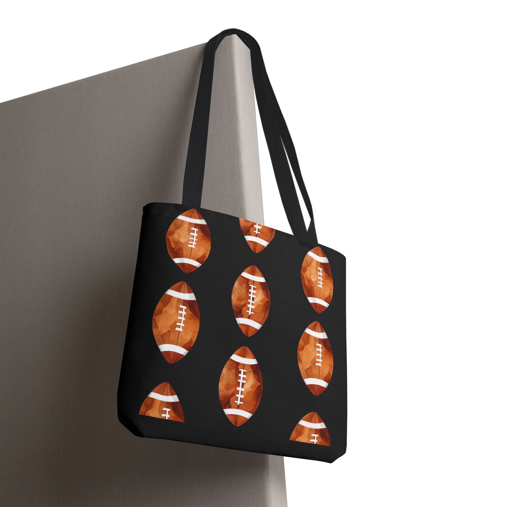 Football-Themed Tote Bag for Sports Fans