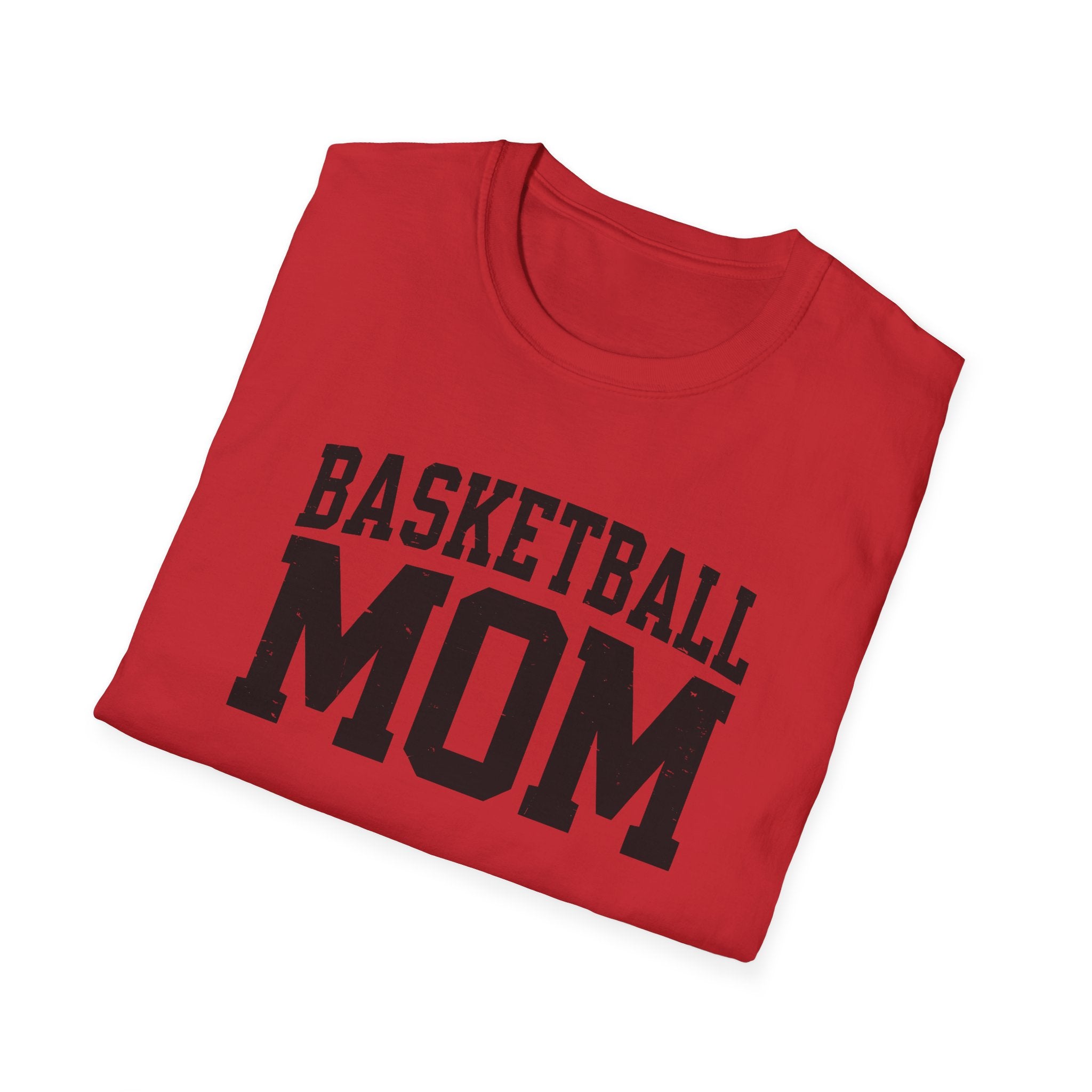 Basketball Mom Unisex Softstyle T-Shirt - Perfect Gift for Sports Enthusiasts