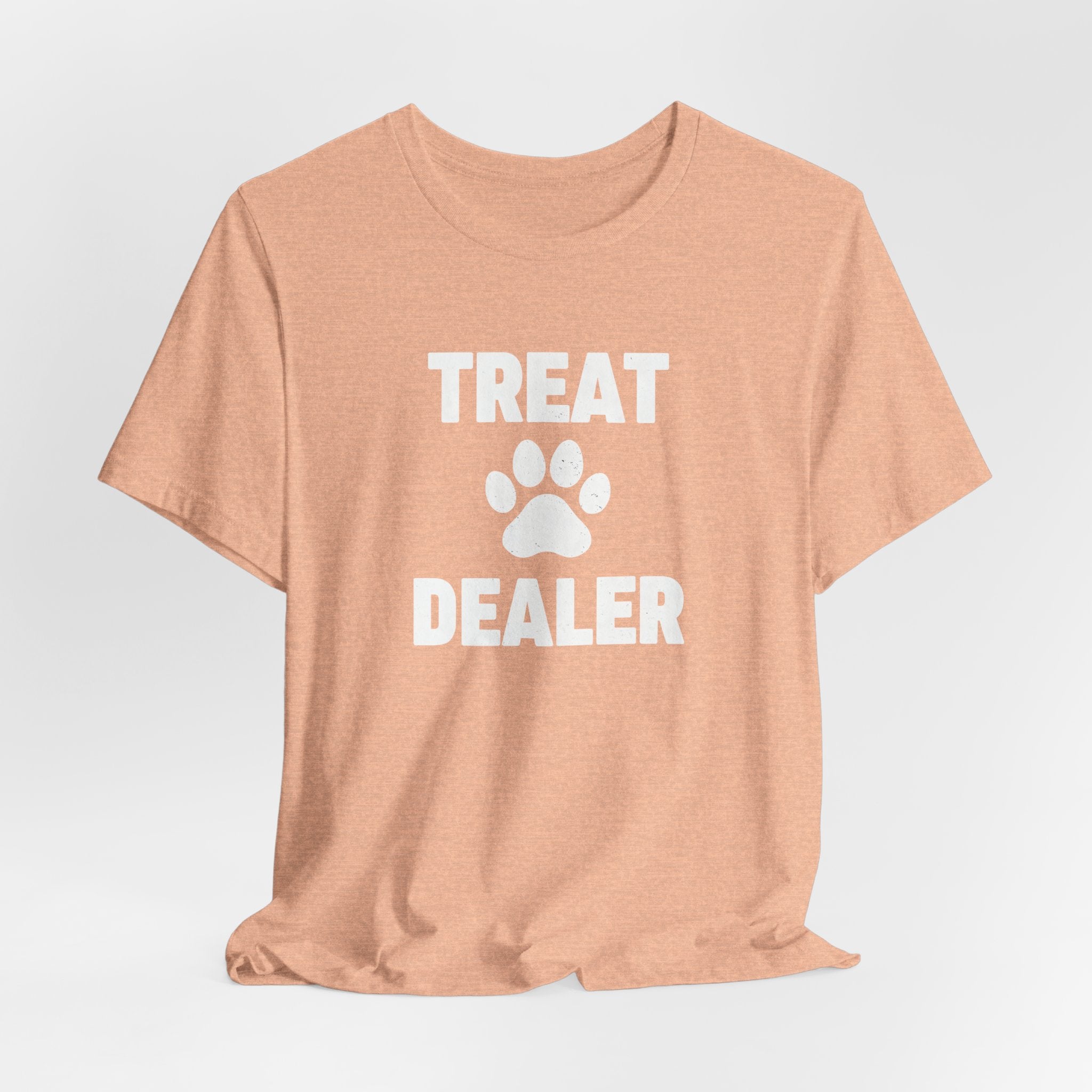 Treat Dealer T-Shirt — Funny Paw Print Tee for Dog Lovers