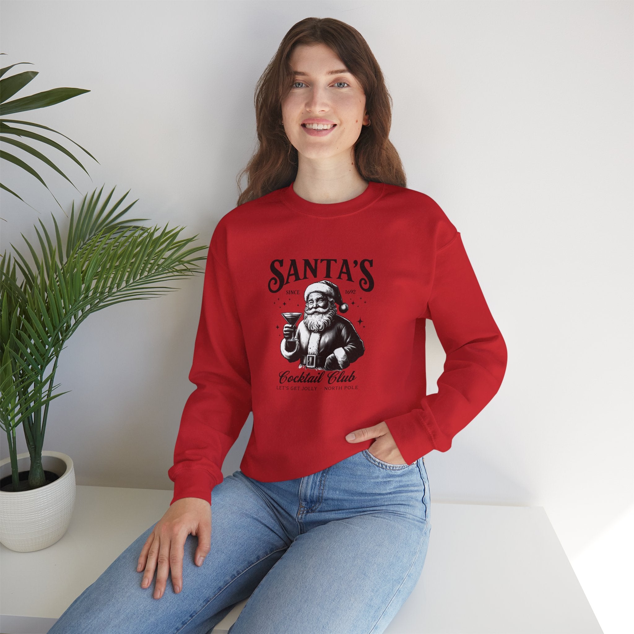 Santa's Cocktail Club Sweatshirt