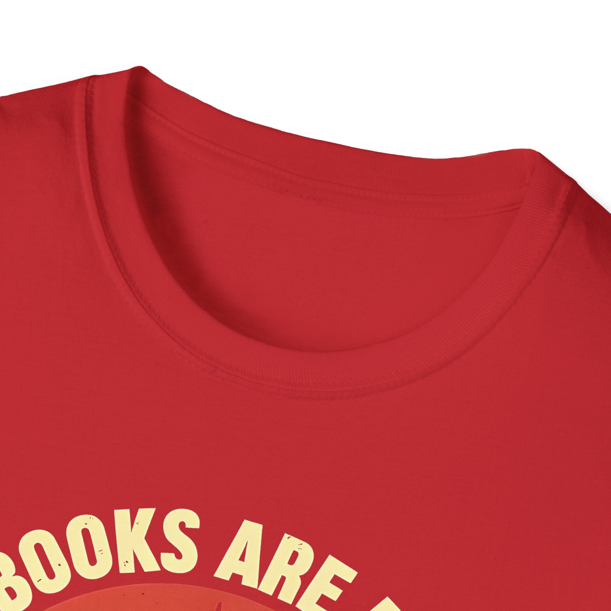 Books Are My Favorite Time Machines Unisex Softstyle T-Shirt