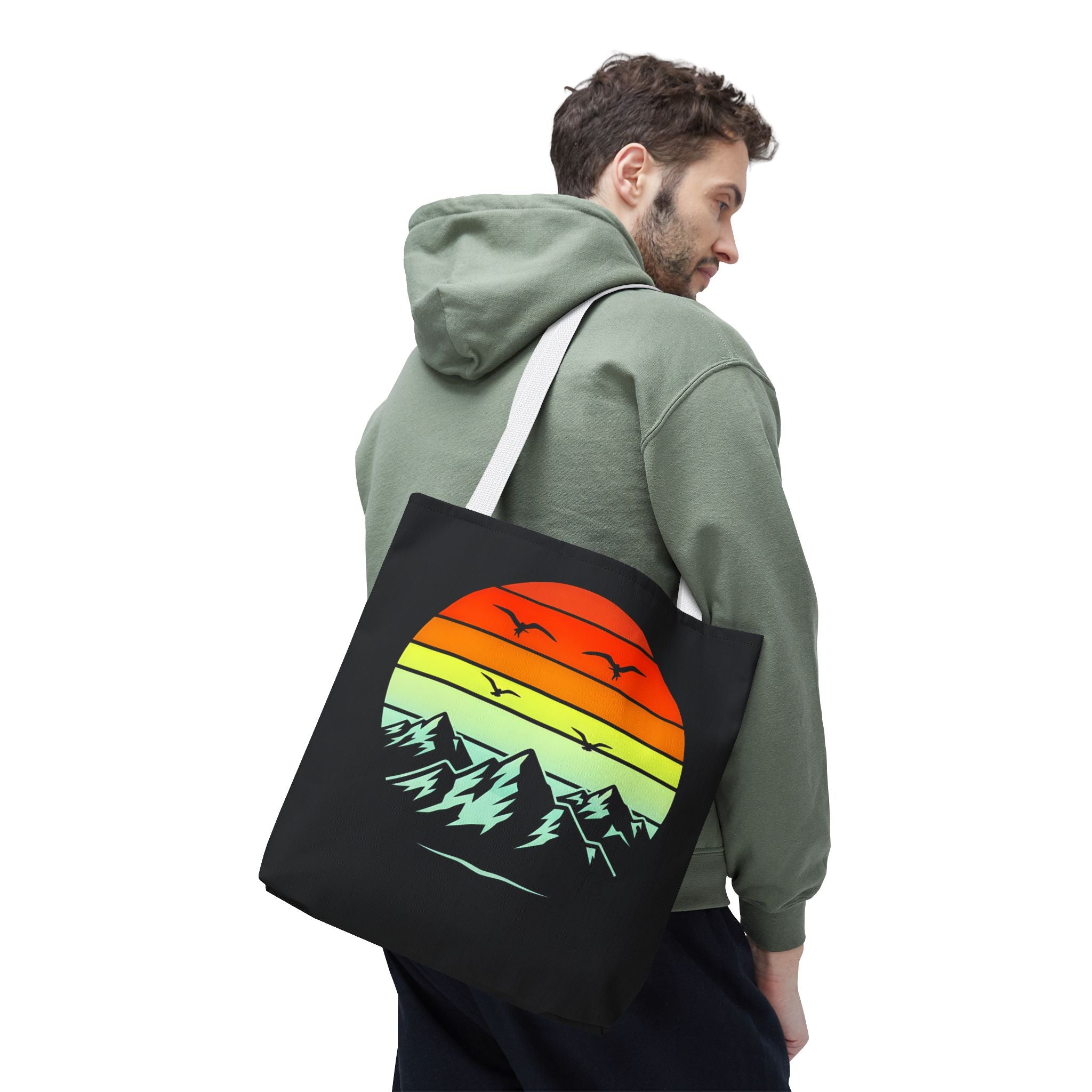 Sunset Mountain Tote Bag