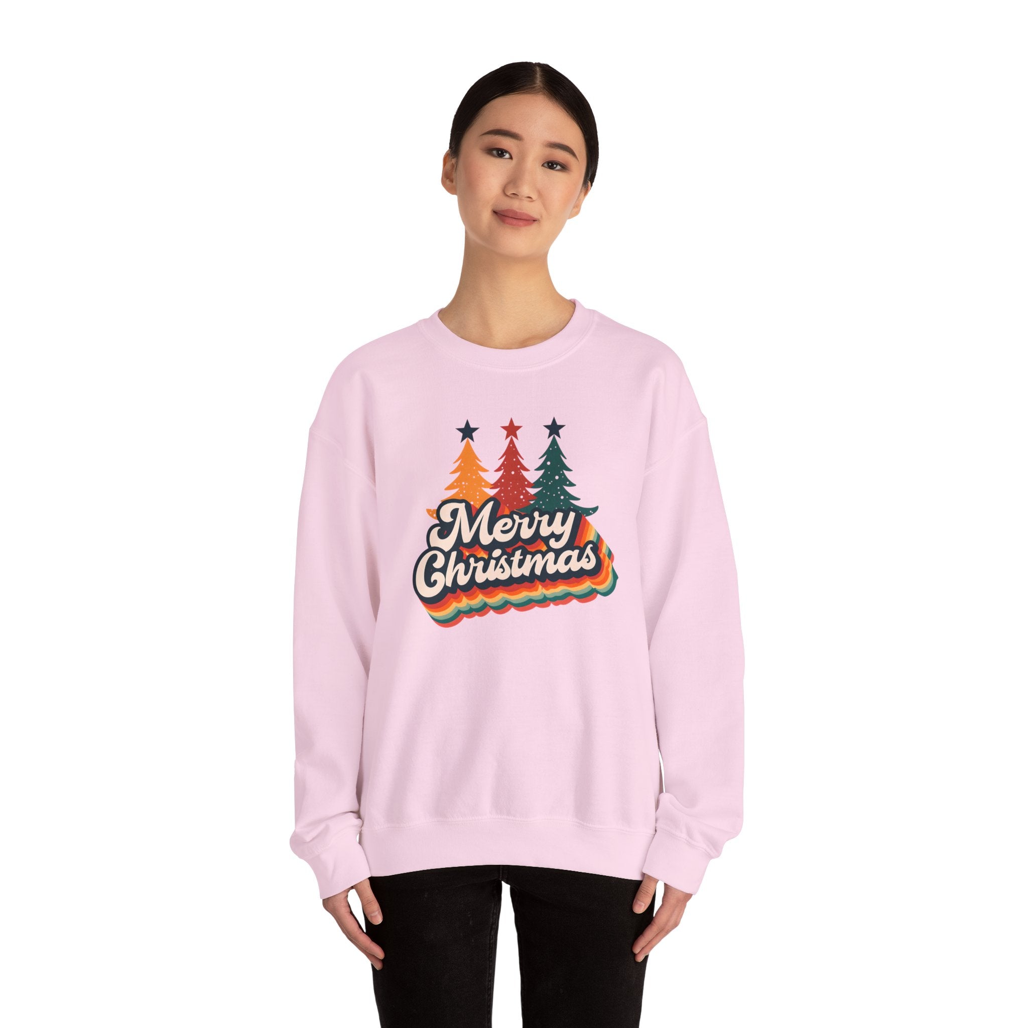 Merry Christmas Sweatshirt - Unisex Heavy Blend Crewneck