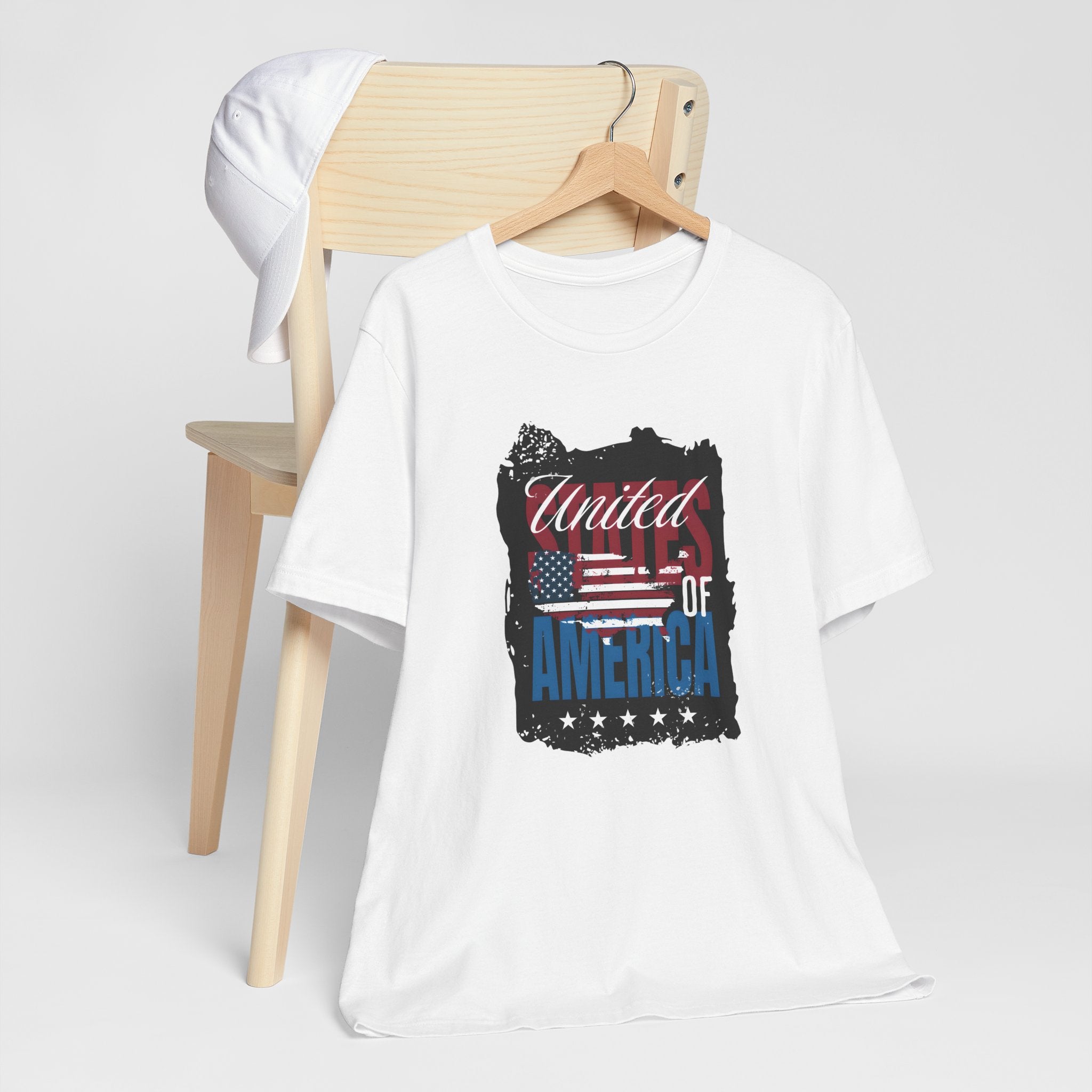 United of America Flag T-Shirt — Patriotic USA Graphic Tee
