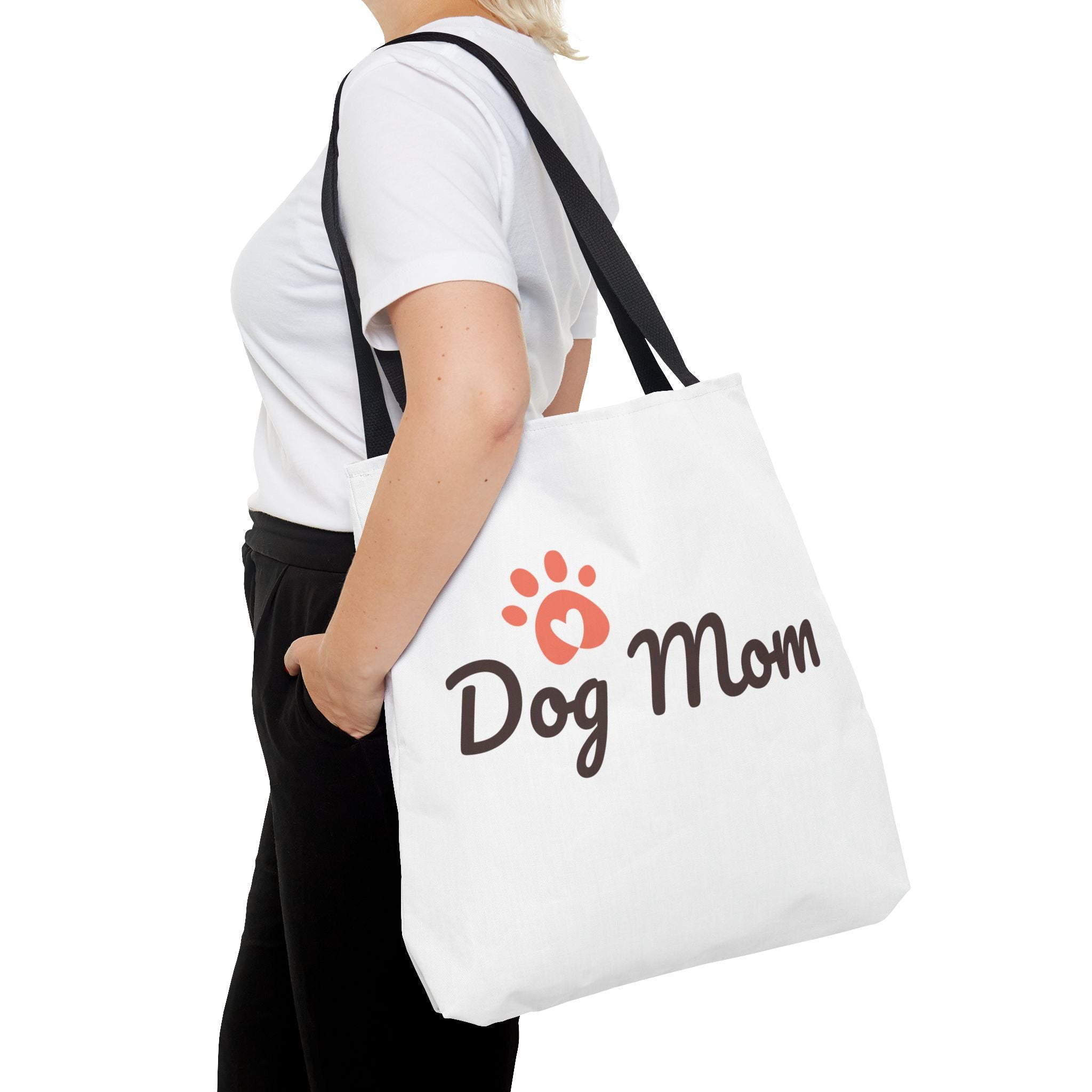 Dog Mom Tote Bag - Perfect for Pet Lovers, Gifts for Pet Moms, Dog Themed Accessories, Everyday Use, Sustainable Fashion