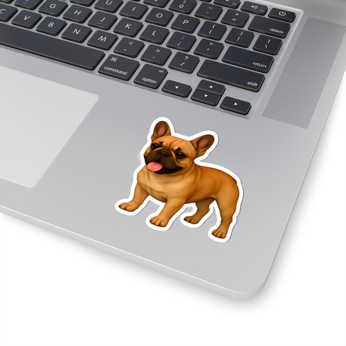 Adorable French Bulldog Kiss-Cut Stickers - Cute Dog Decor for Laptops, Water Bottles, Journals, Pet Lovers, Gifts