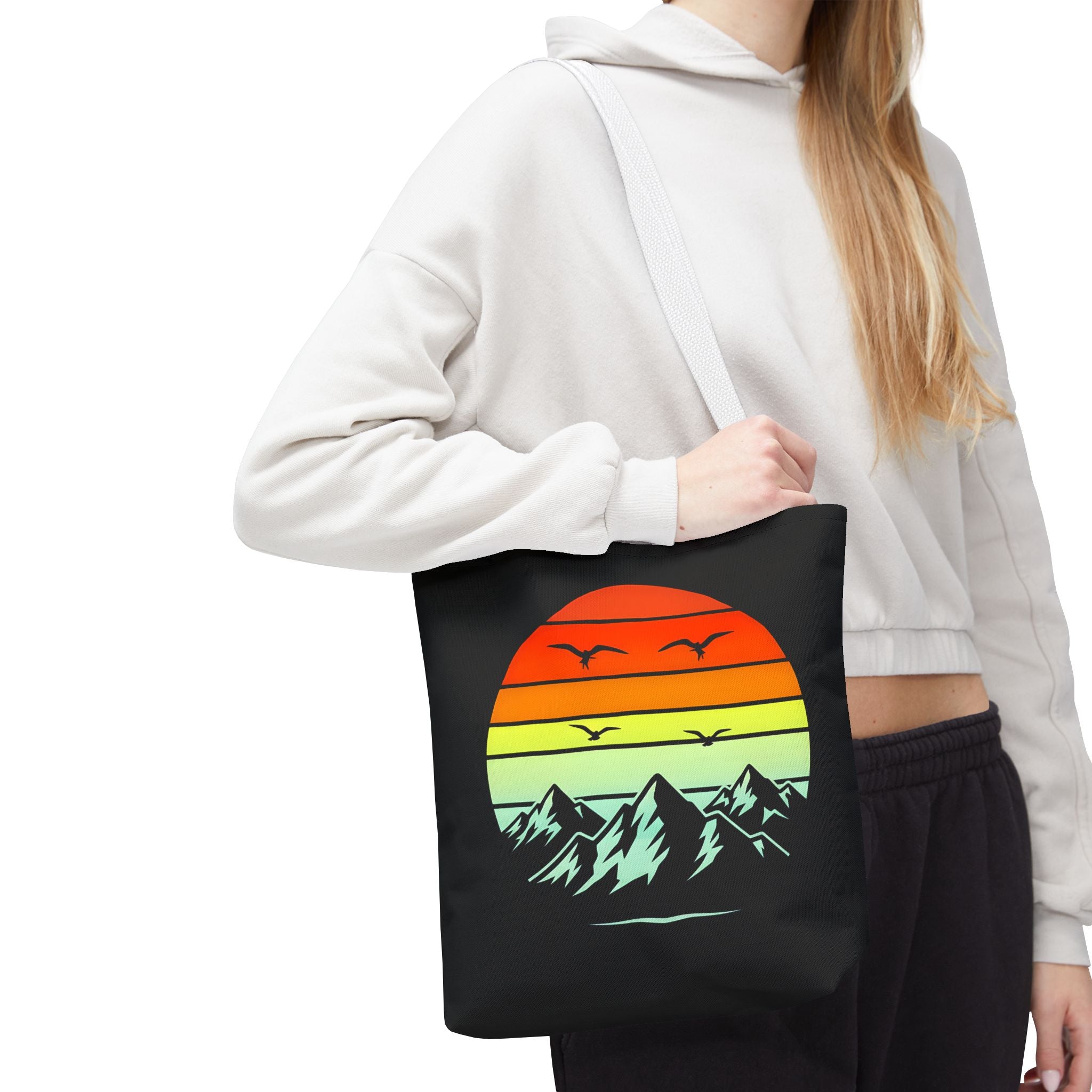 Sunset Mountain Tote Bag