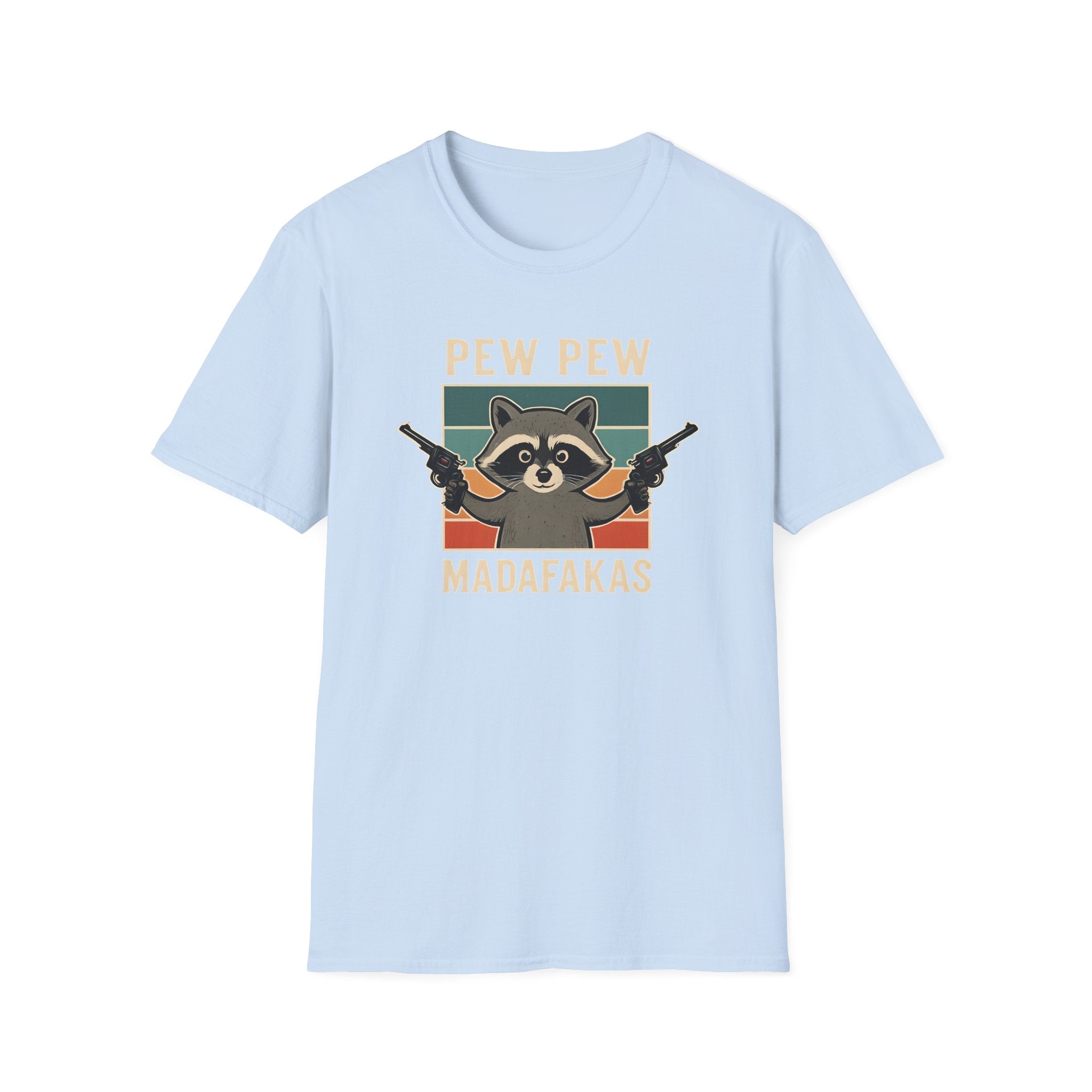 Pew Pew Raccoon Unisex T-Shirt