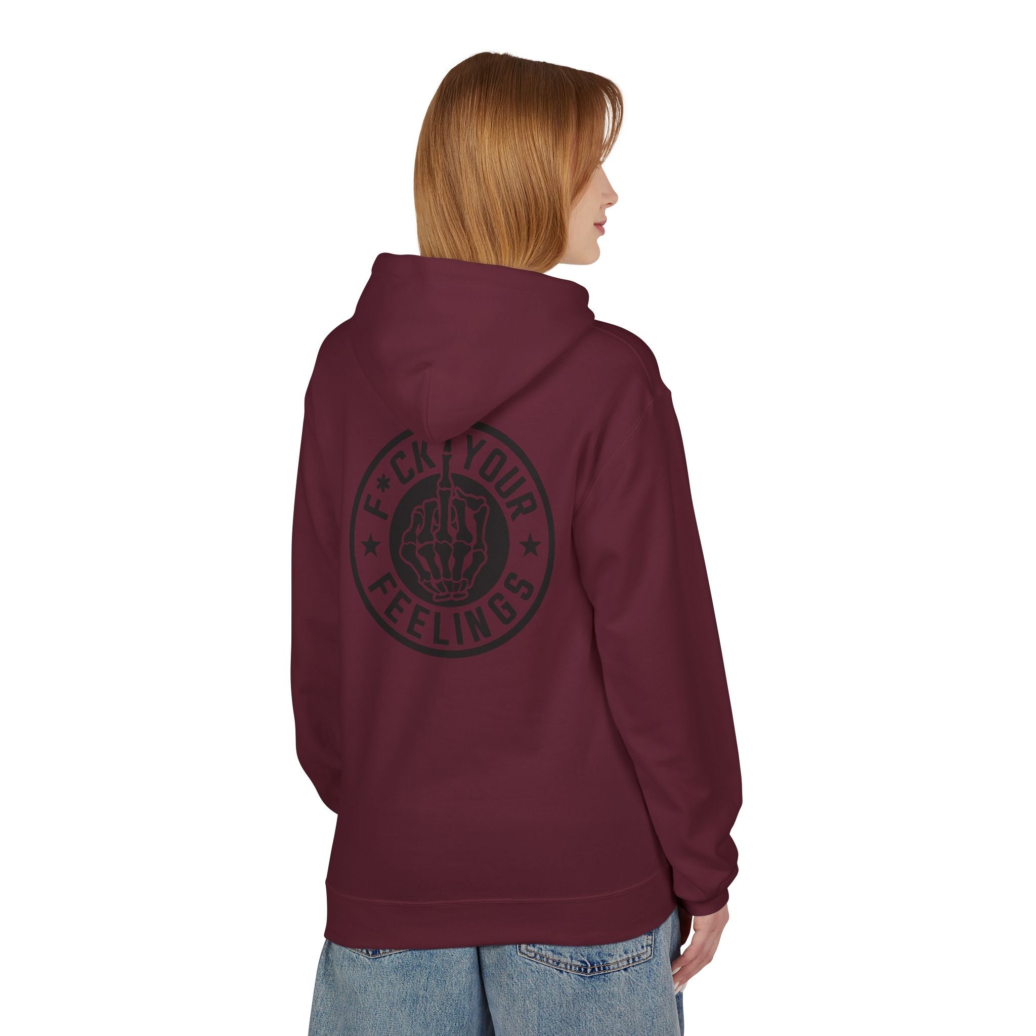 Unisex F*ck Your Feelings Hoodie - Bold Statement Fleece for Everyday Comfort