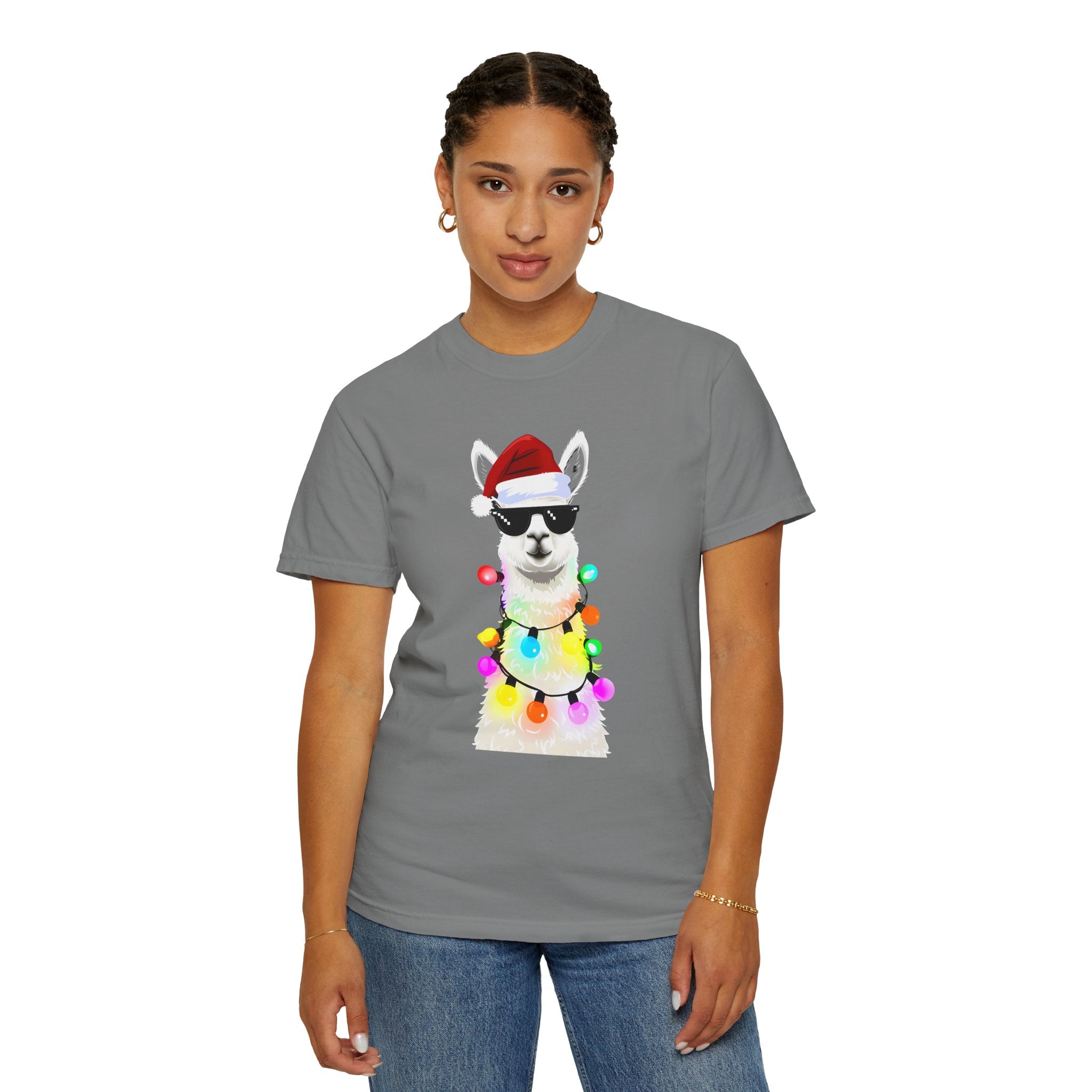 Cool Christmas Llama T-Shirt