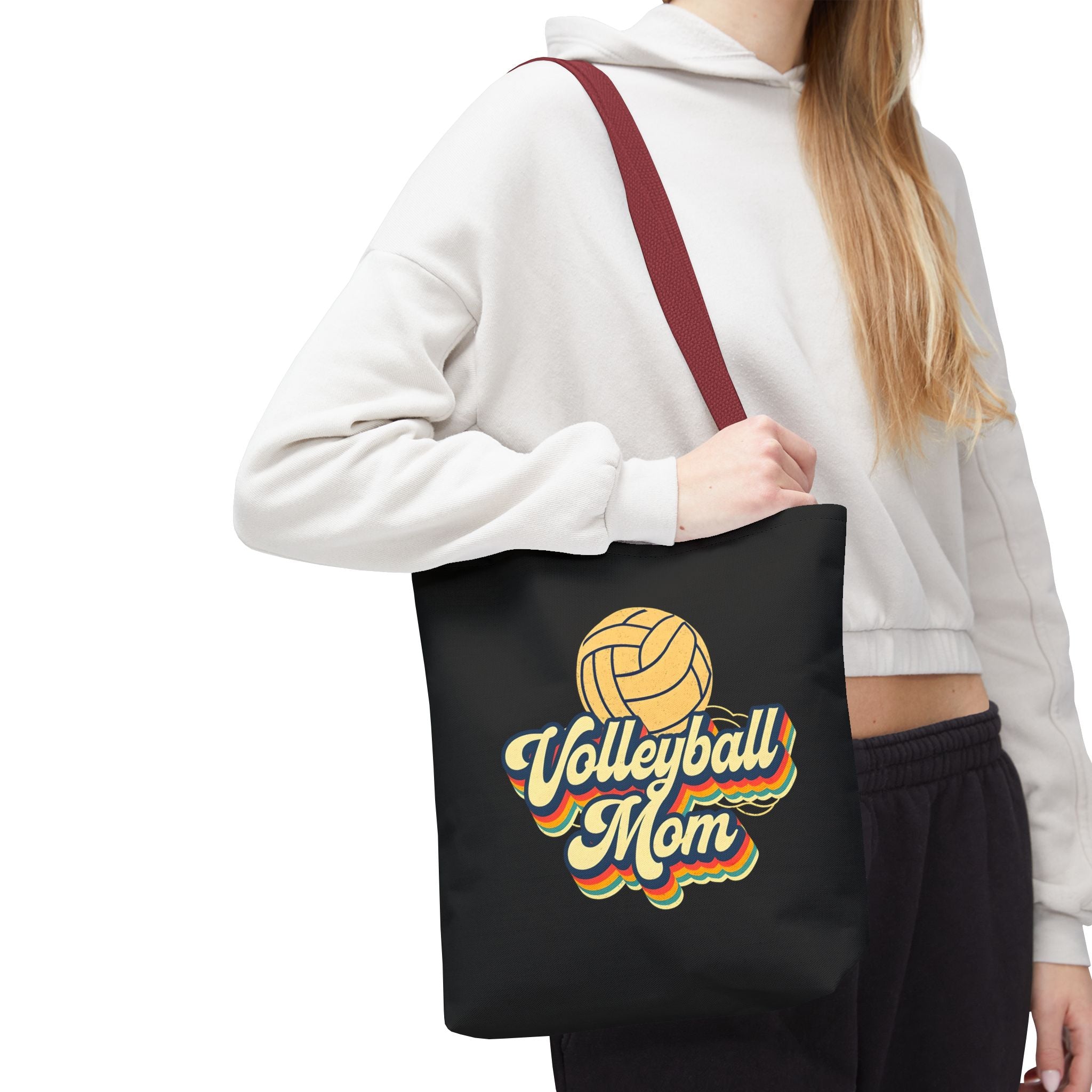 Volleyball Mom Tote Bag - Sports Mom Gift