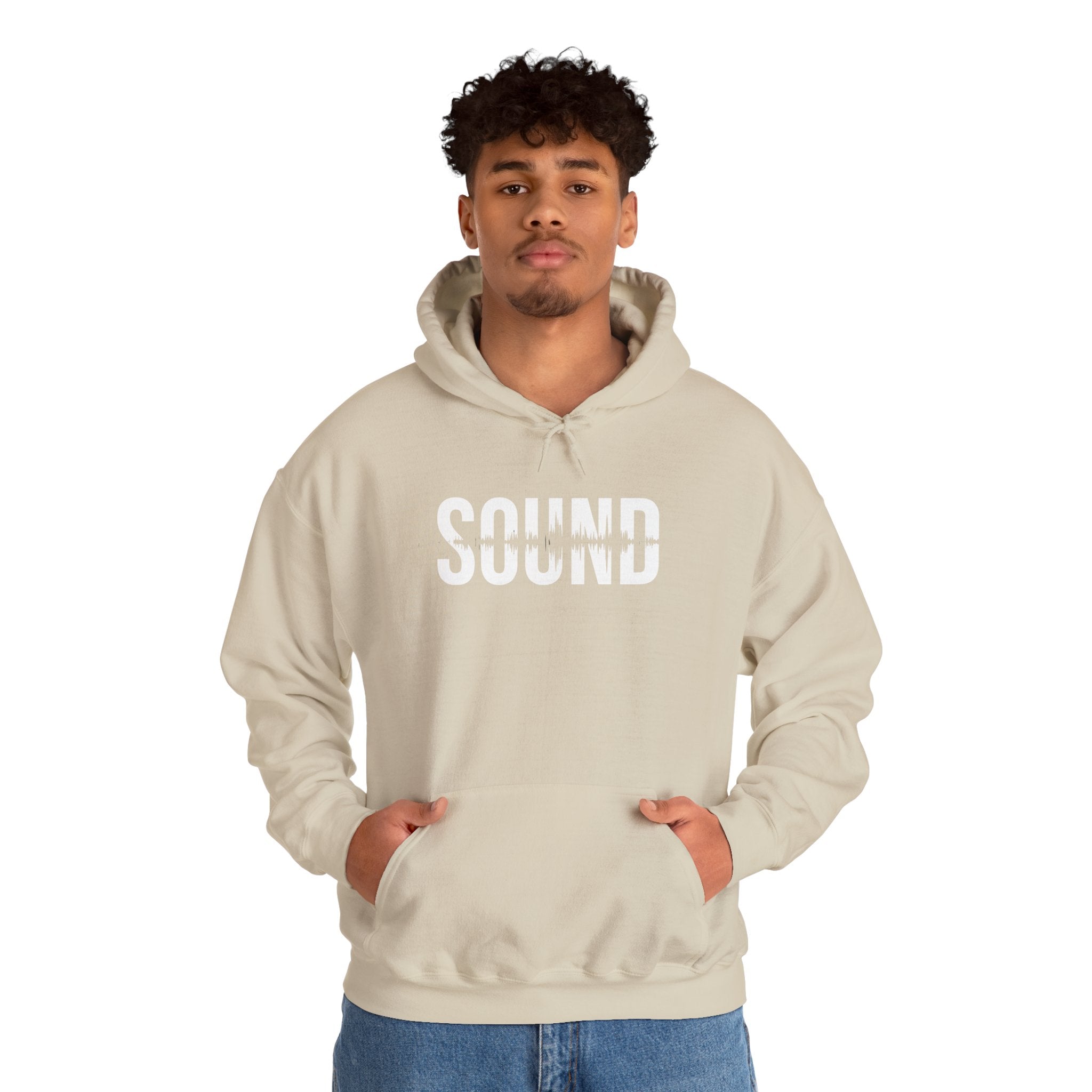 Sound Hoodie for Music Lovers - Cozy Unisex Heavy Blend Sweatshirt