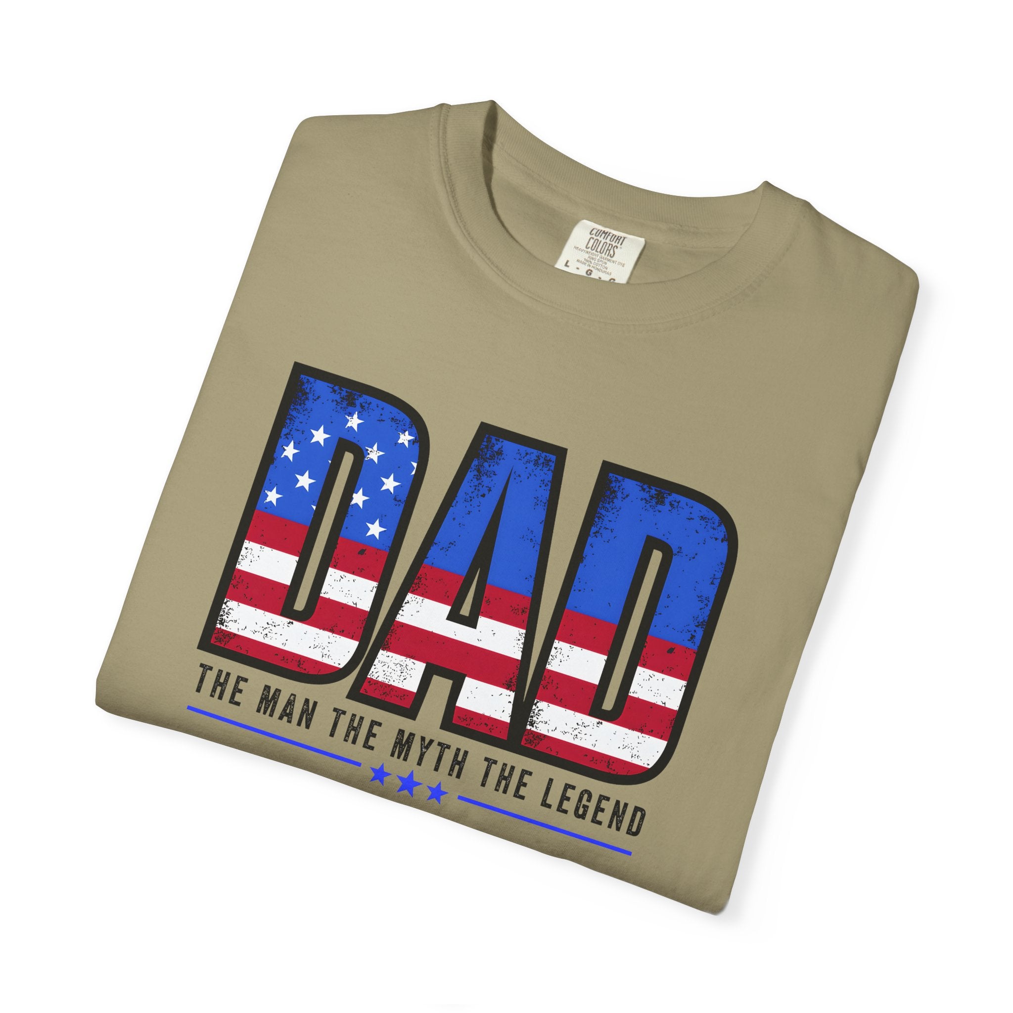 Unisex Garment-Dyed T-shirt Dad the man