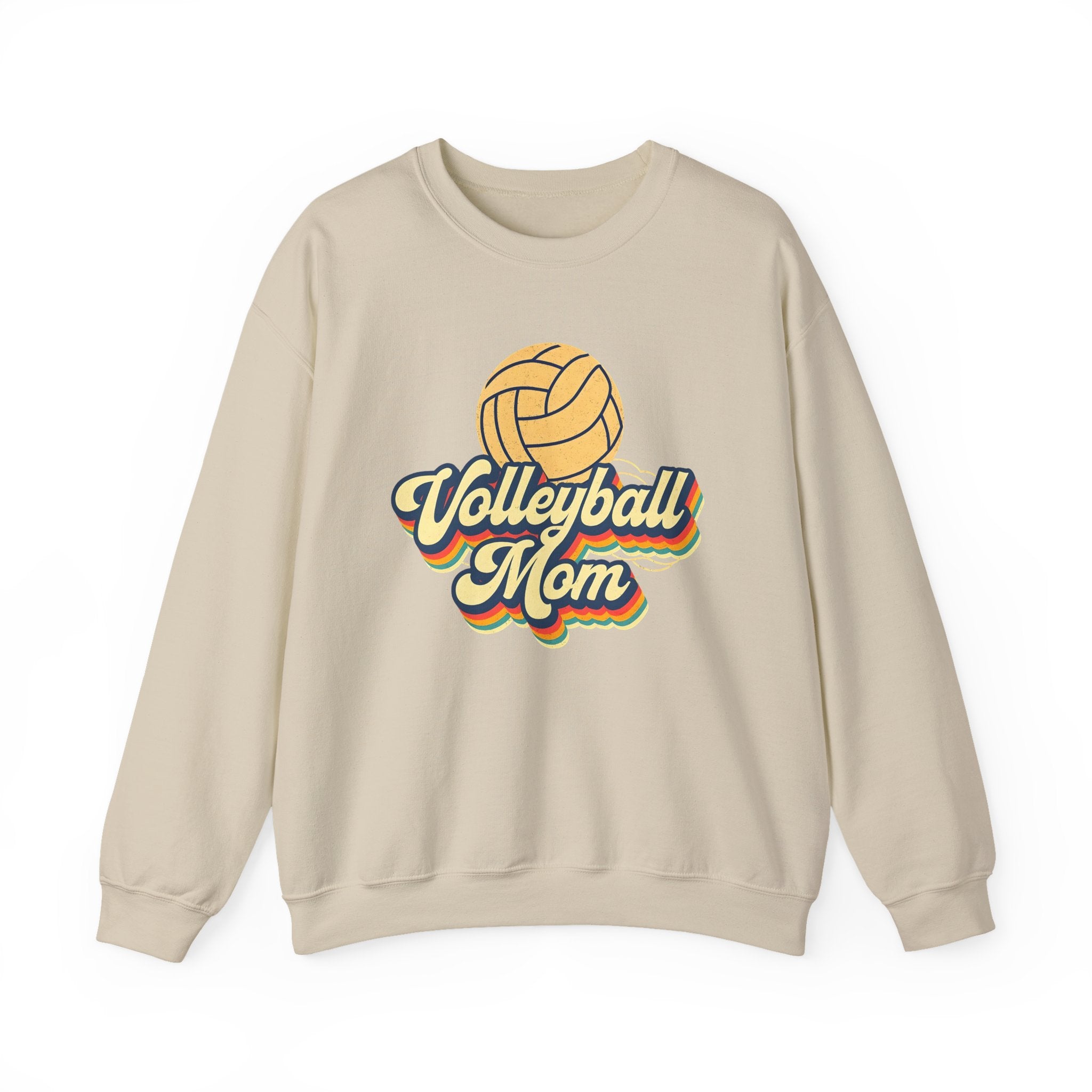 Volleyball Mom Sweatshirt - Cozy Crewneck for Sports Lovers, Gift for Volleyball Moms, Comfortable Athletic Apparel, Perfect for Game [...]