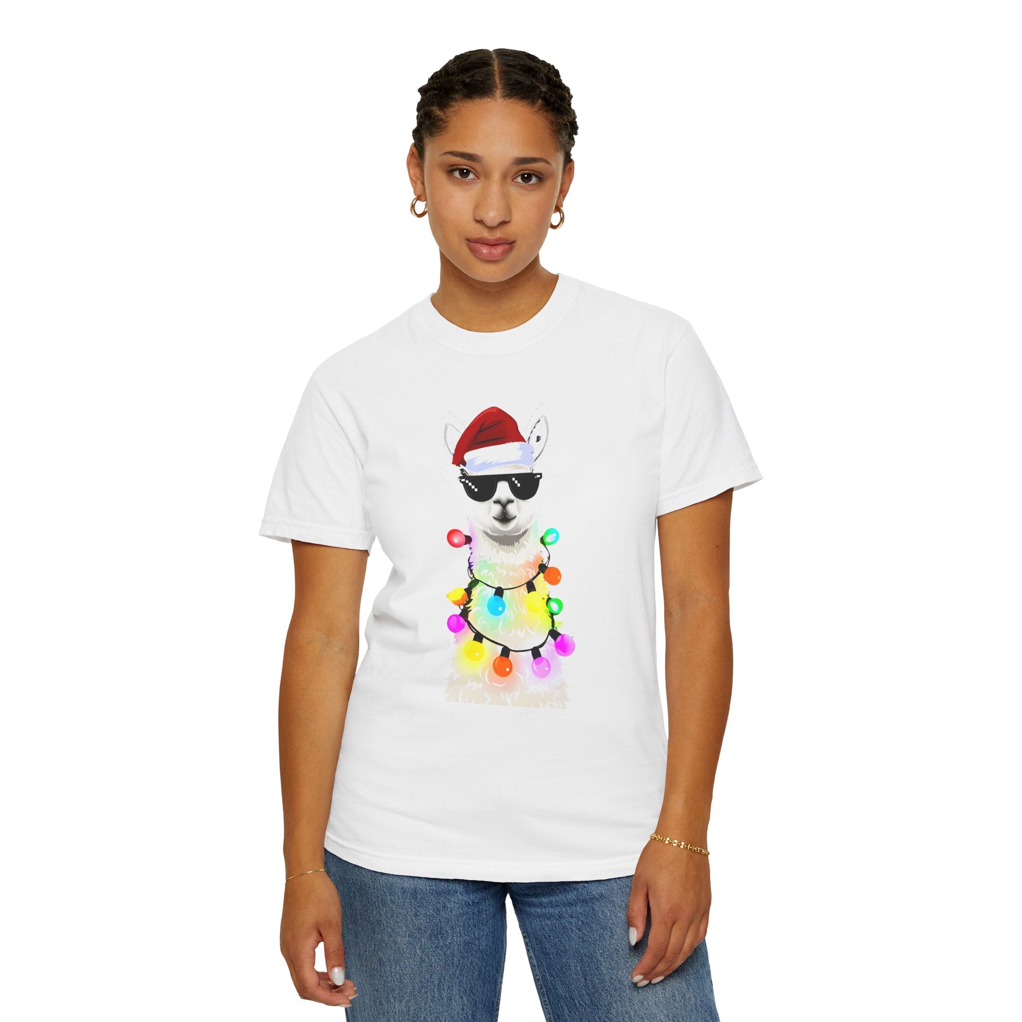 Cool Christmas Llama T-Shirt