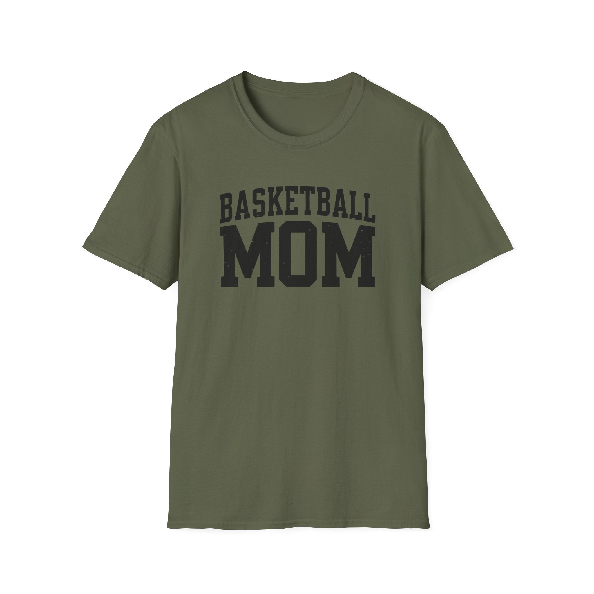 Basketball Mom Unisex Softstyle T-Shirt - Perfect Gift for Sports Enthusiasts